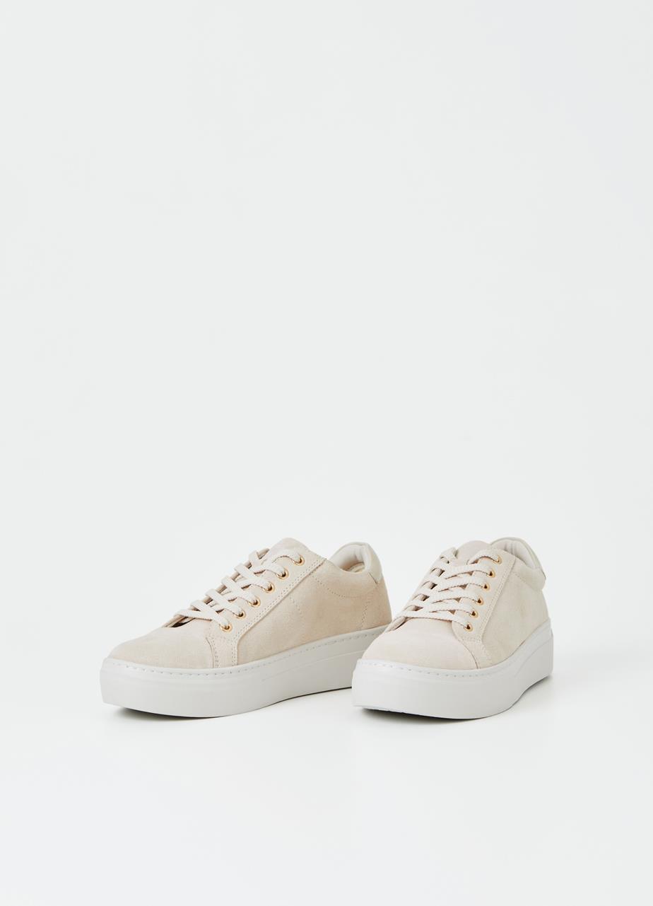Zoe platform sneakers OFF-WHITE SUEDE
