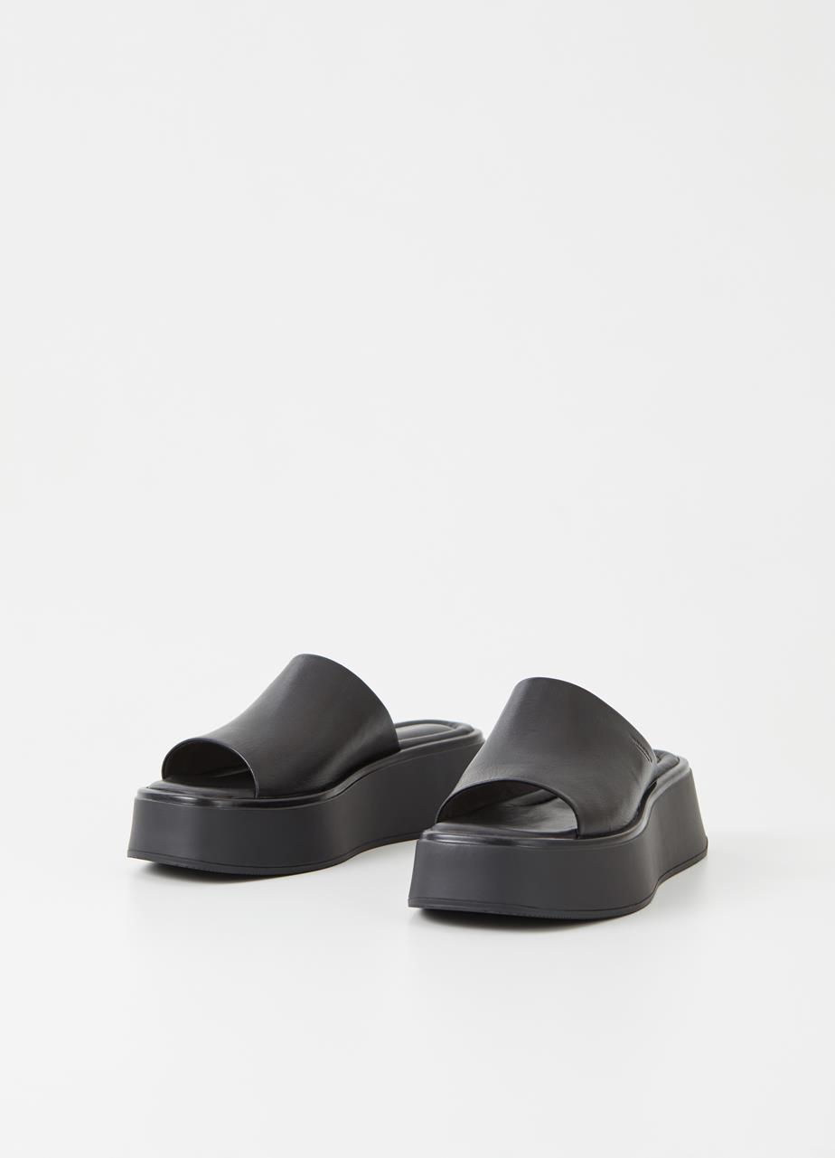 Courtney sandals BLACK LEATHER