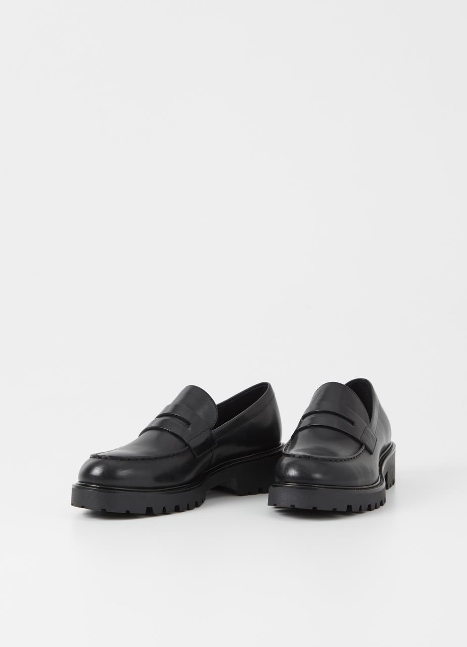 Kenova loafers BLACK LEATHER