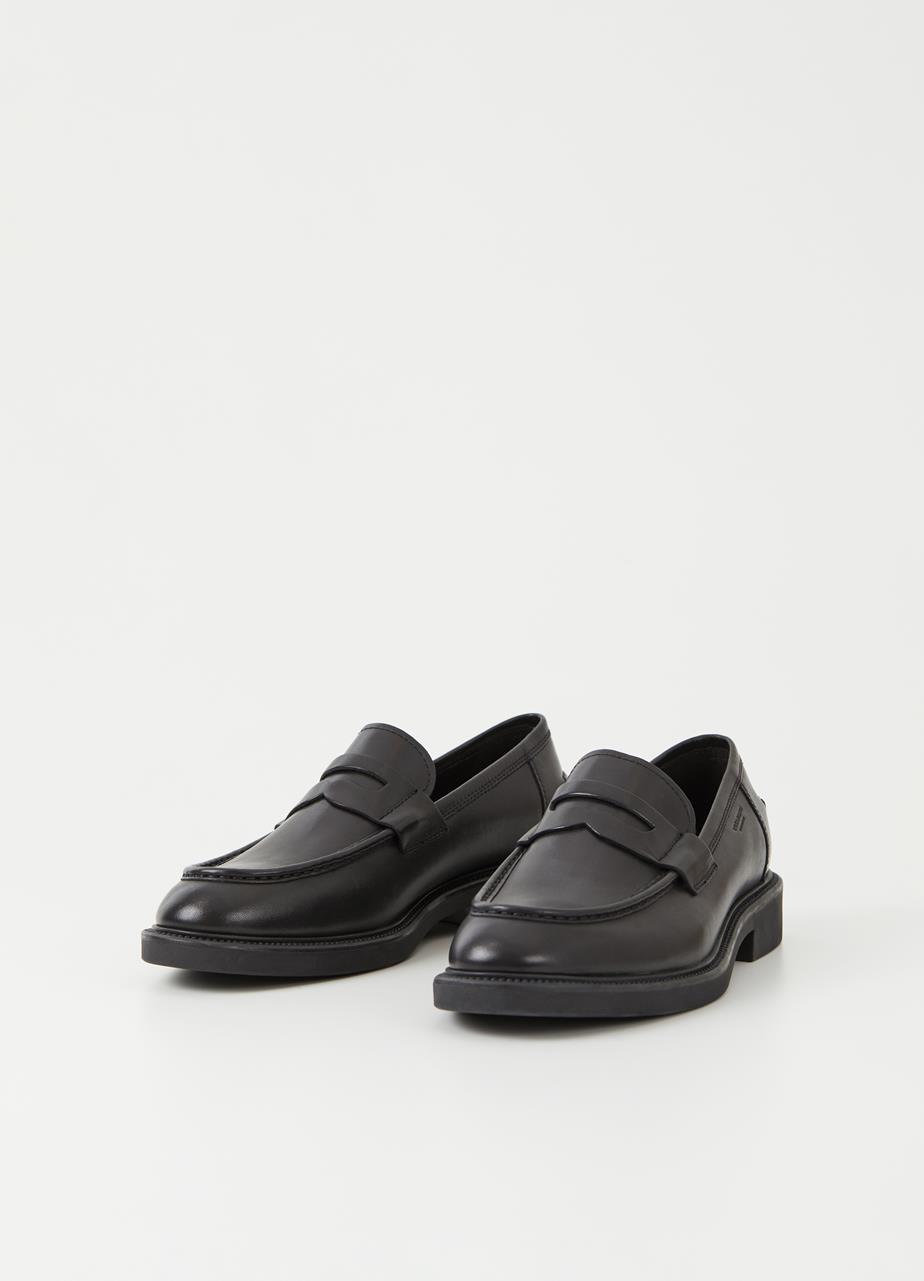 Alex m loafers Black leather