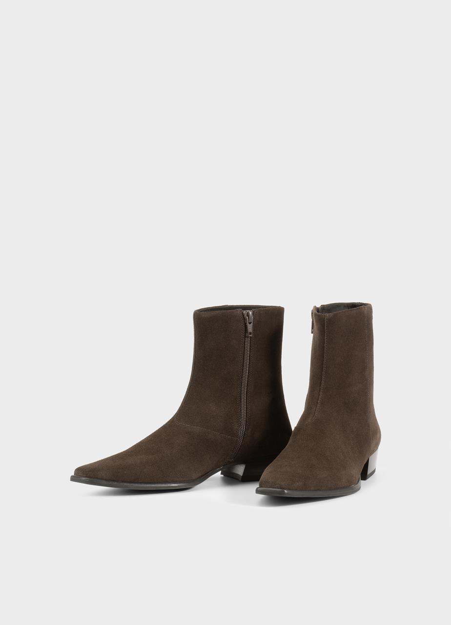 Nella boots Dark Brown suede