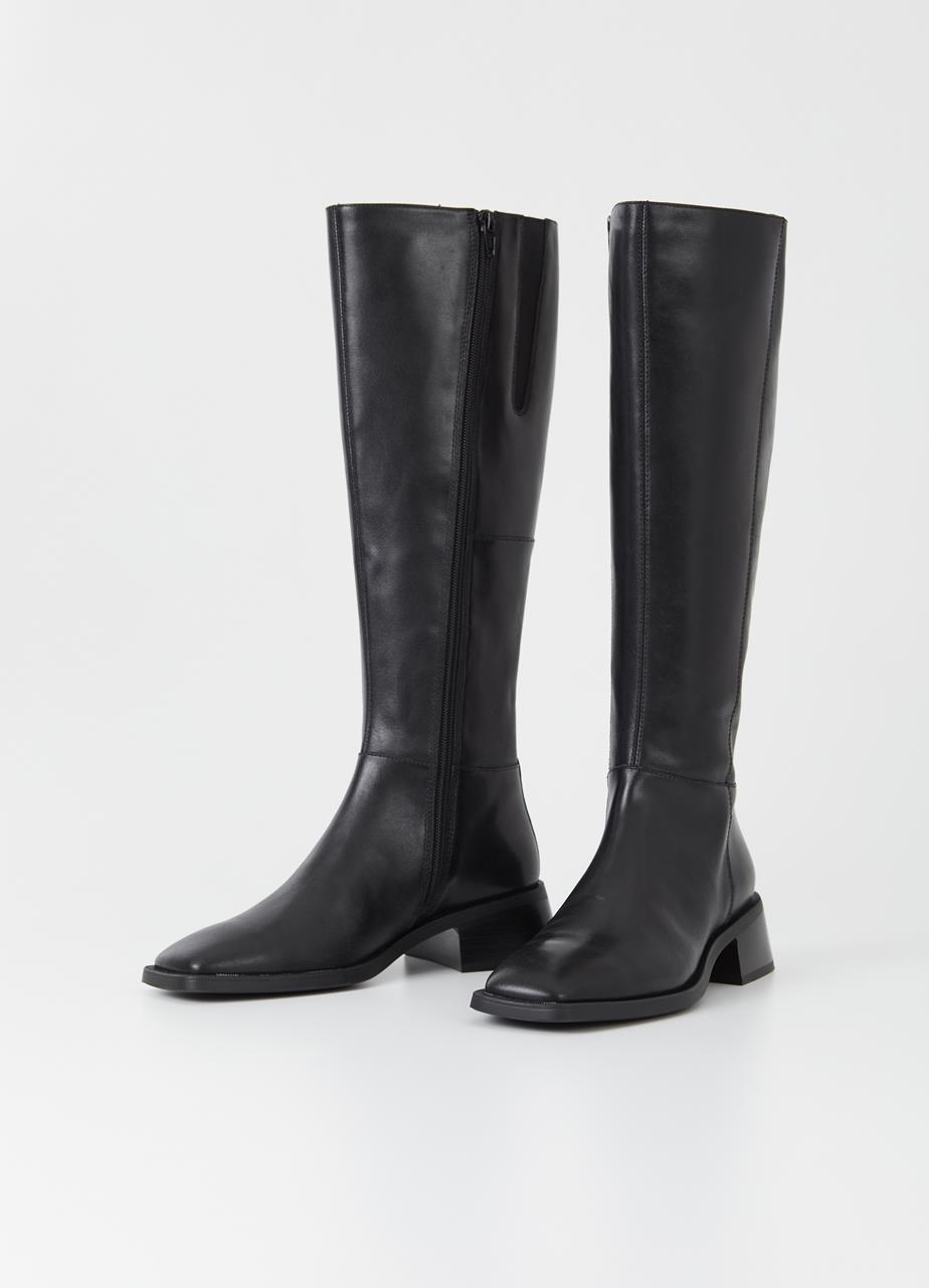 Blanca tall boots BLACK LEATHER