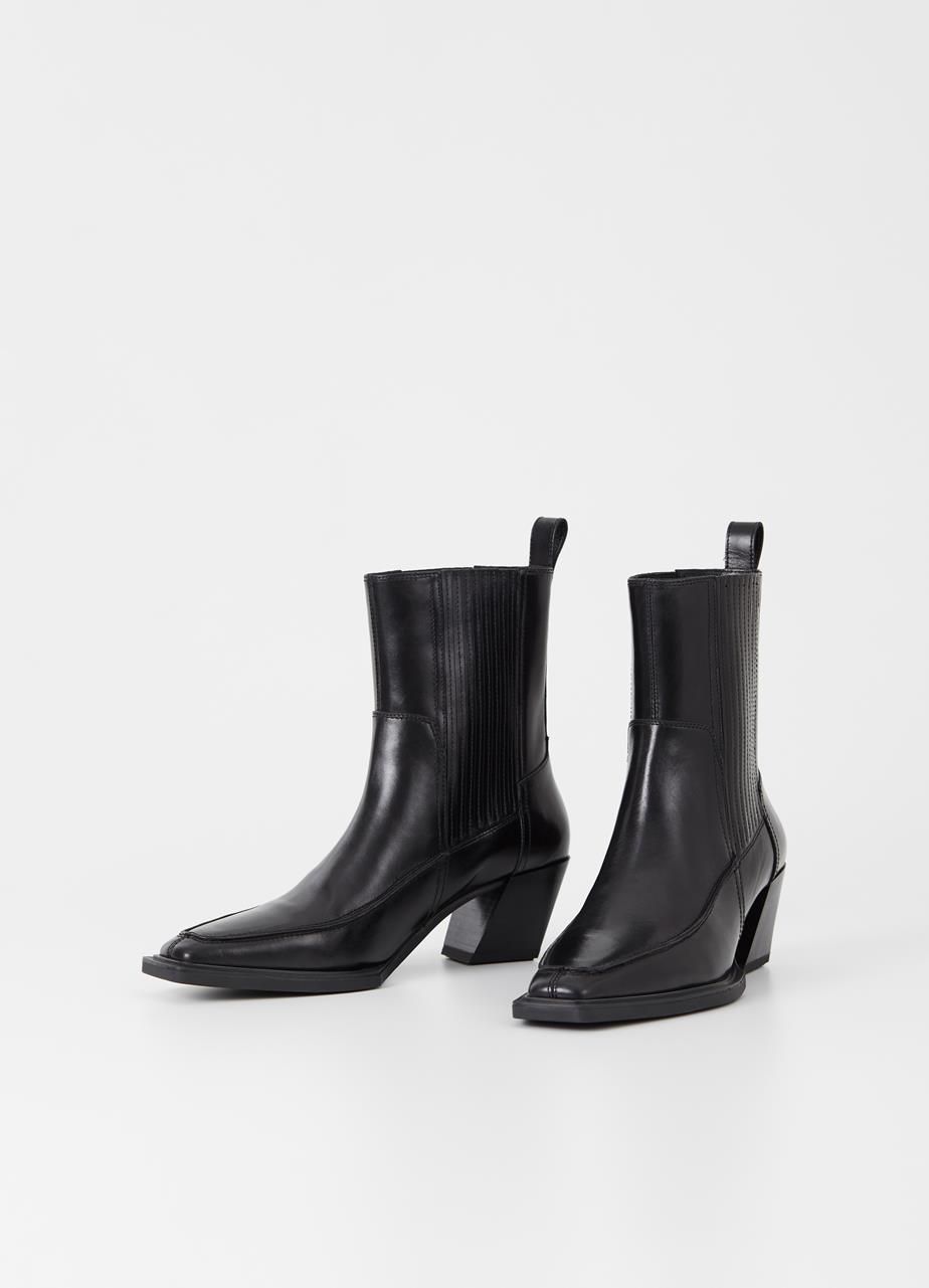 Alina boots BLACK LEATHER