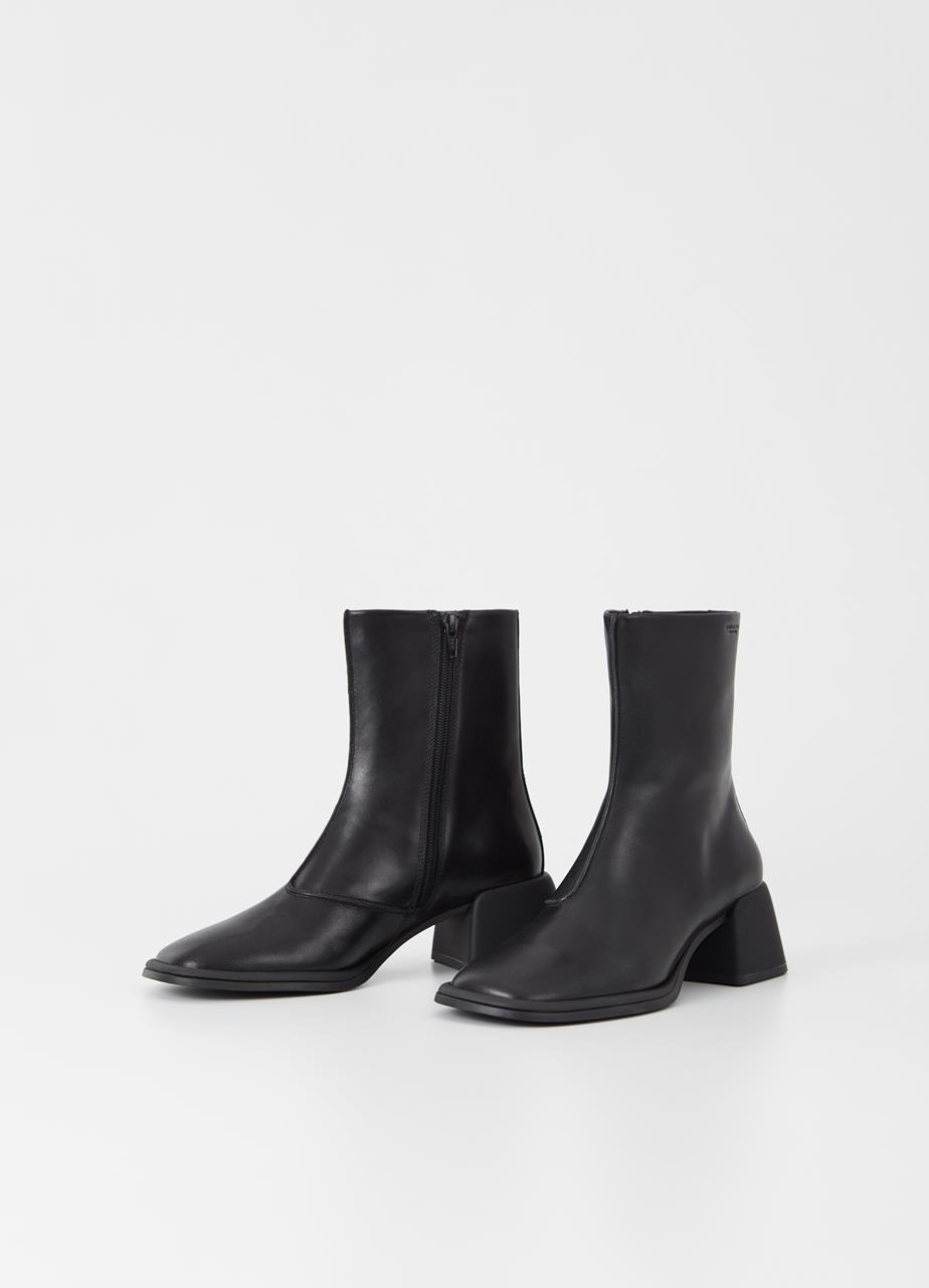 Ansie boots BLACK LEATHER