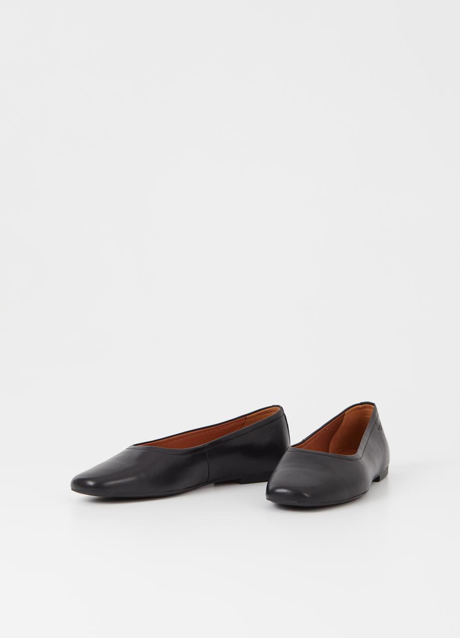Jolin ballet flats Black leather
