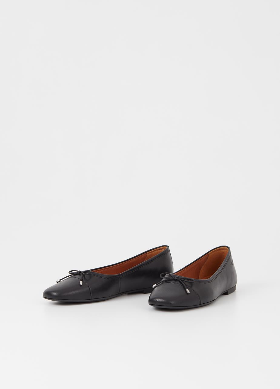 Jolin ballet flats BLACK LEATHER