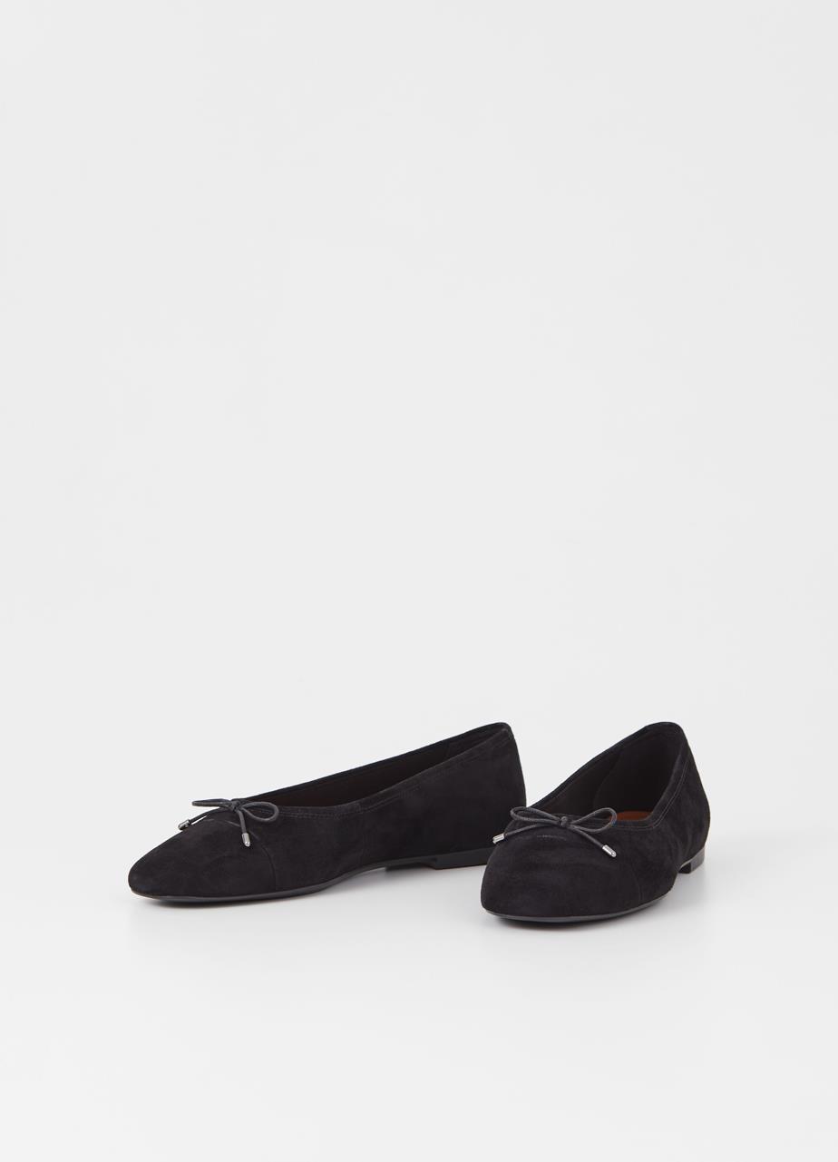 Jolin ballet flats Black suede