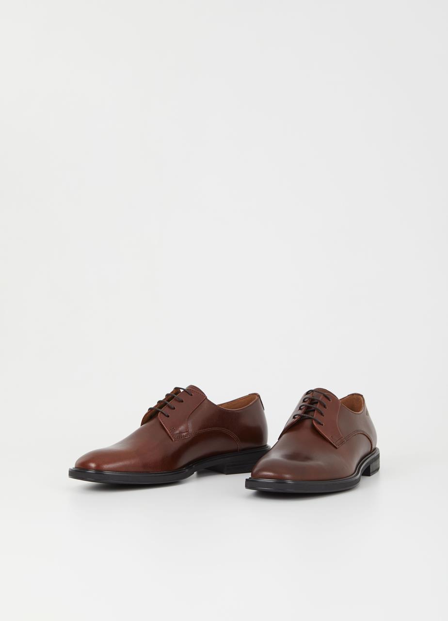 Andrew shoes DARK BROWN LEATHER