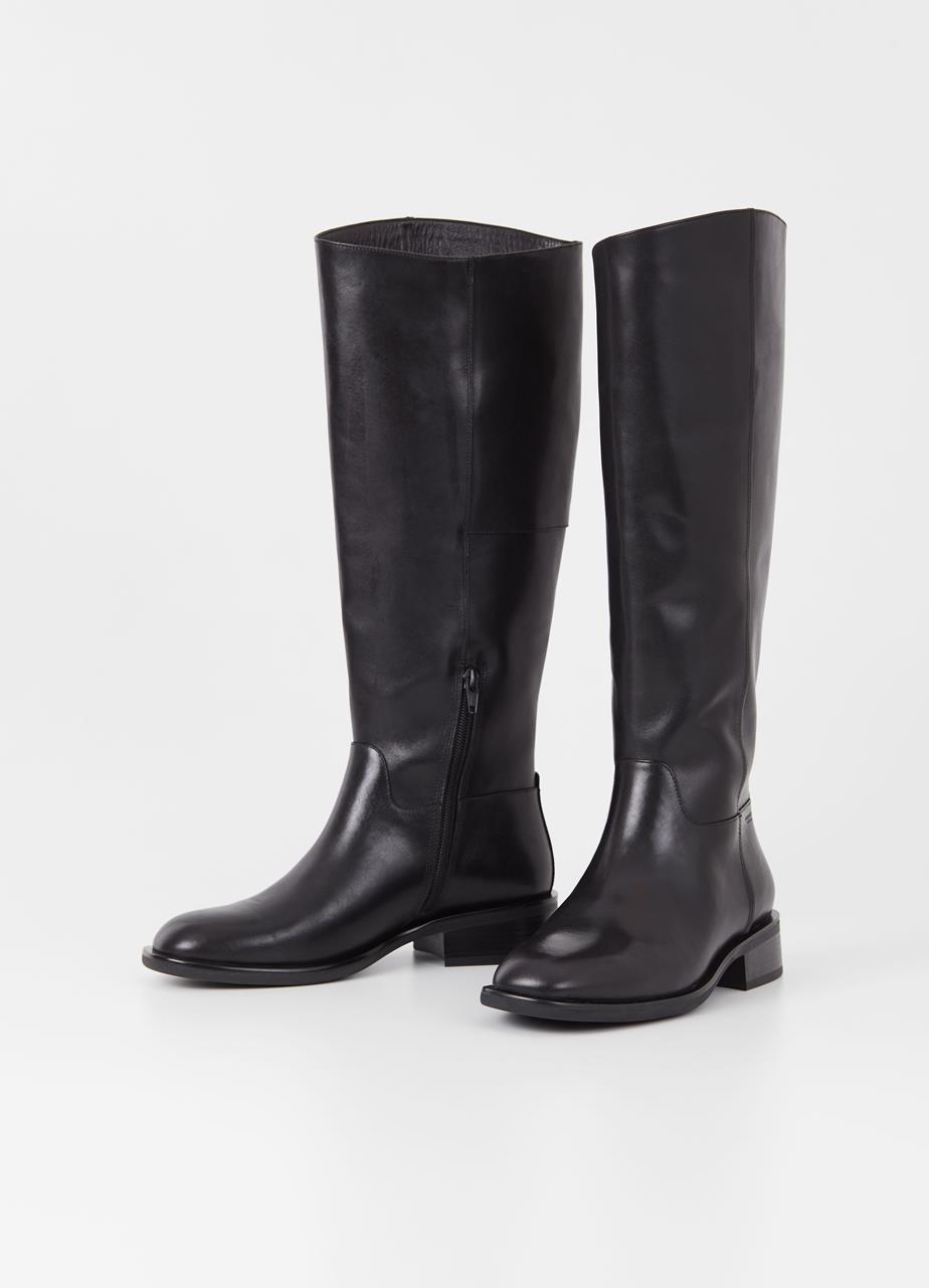 Sheila tall boots BLACK LEATHER