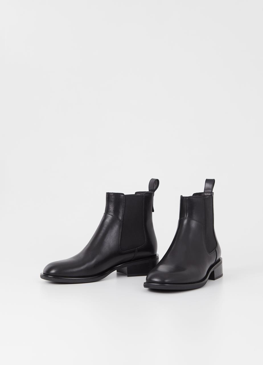 Sheila boots BLACK LEATHER