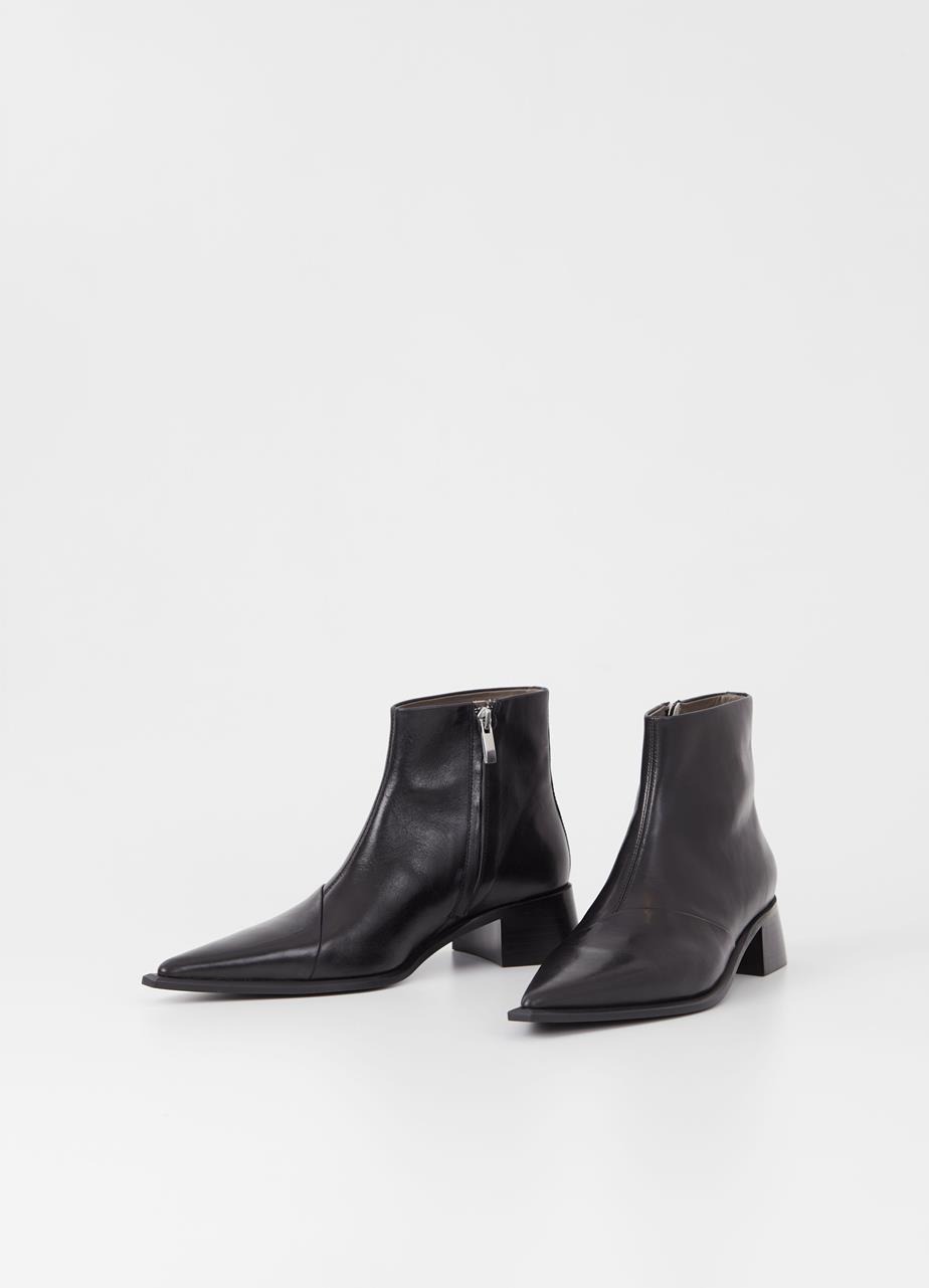 Samira boots BLACK LEATHER