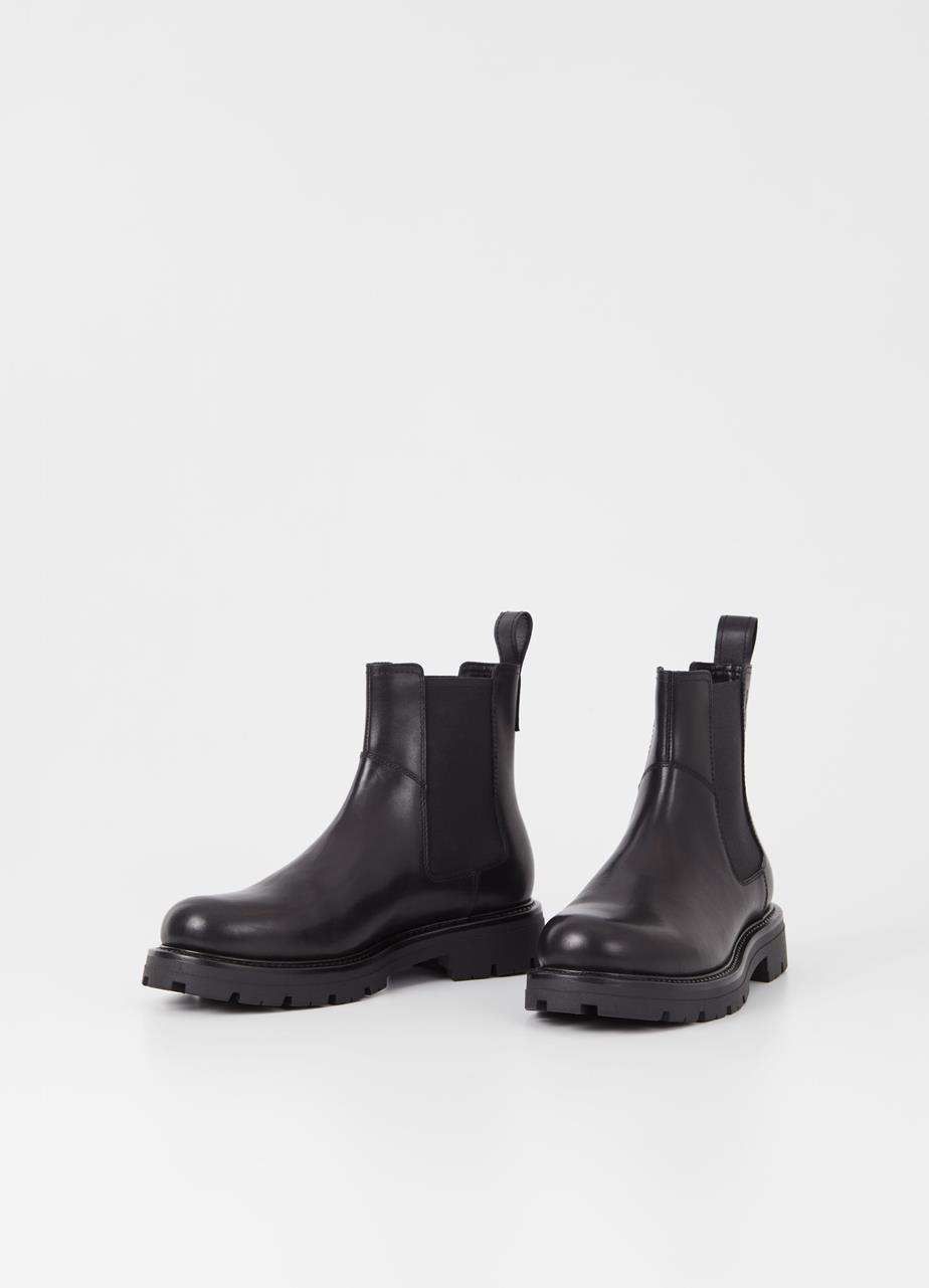Cameron boots BLACK LEATHER