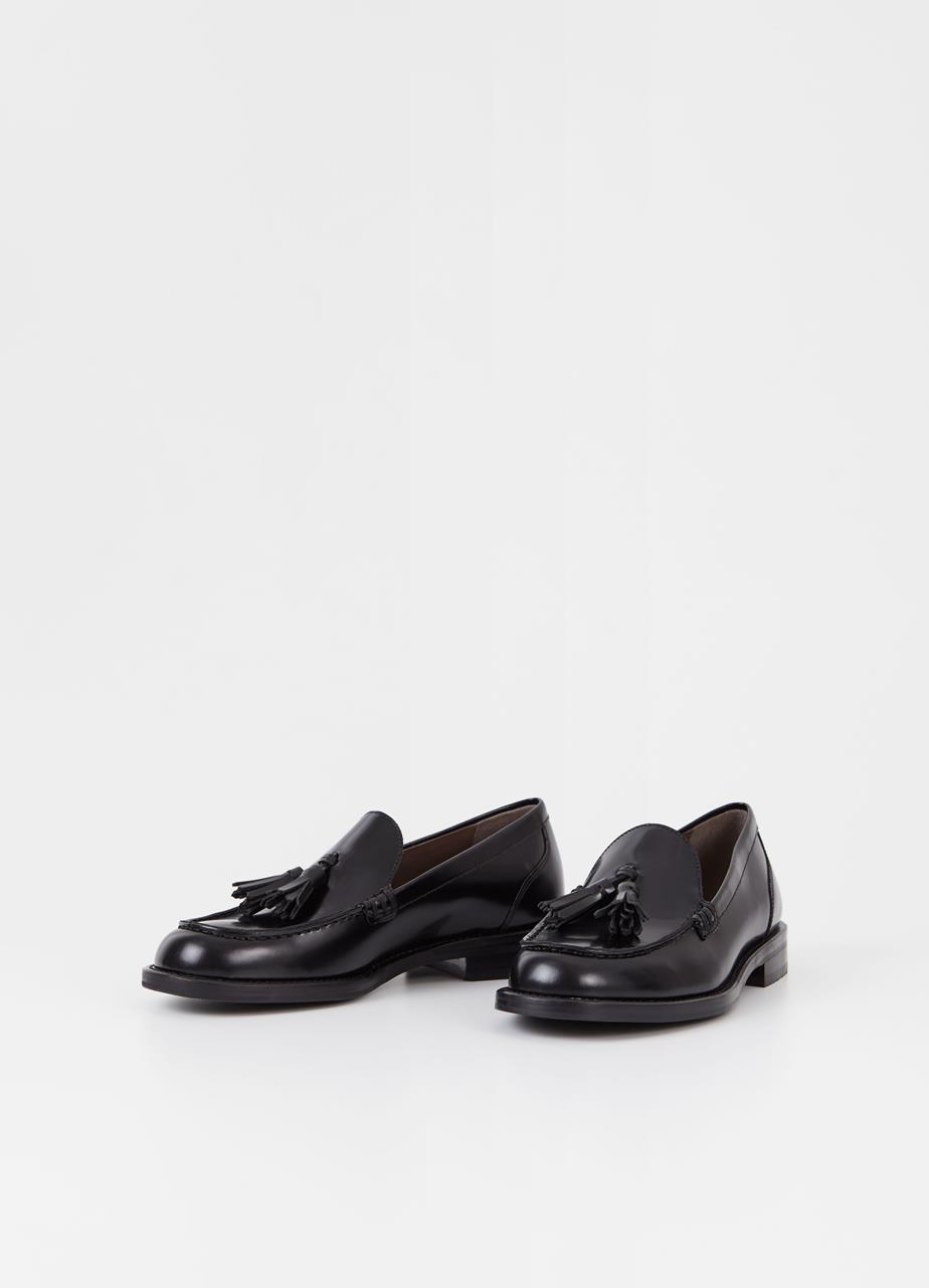Naima loafers BLACK POLISHED LEATHER