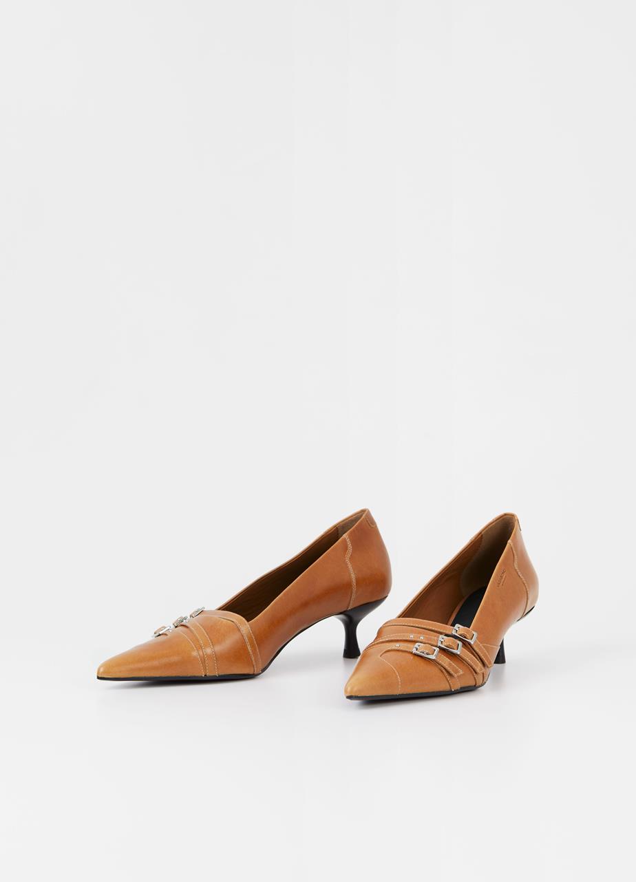 Lykke pumps Brown leather