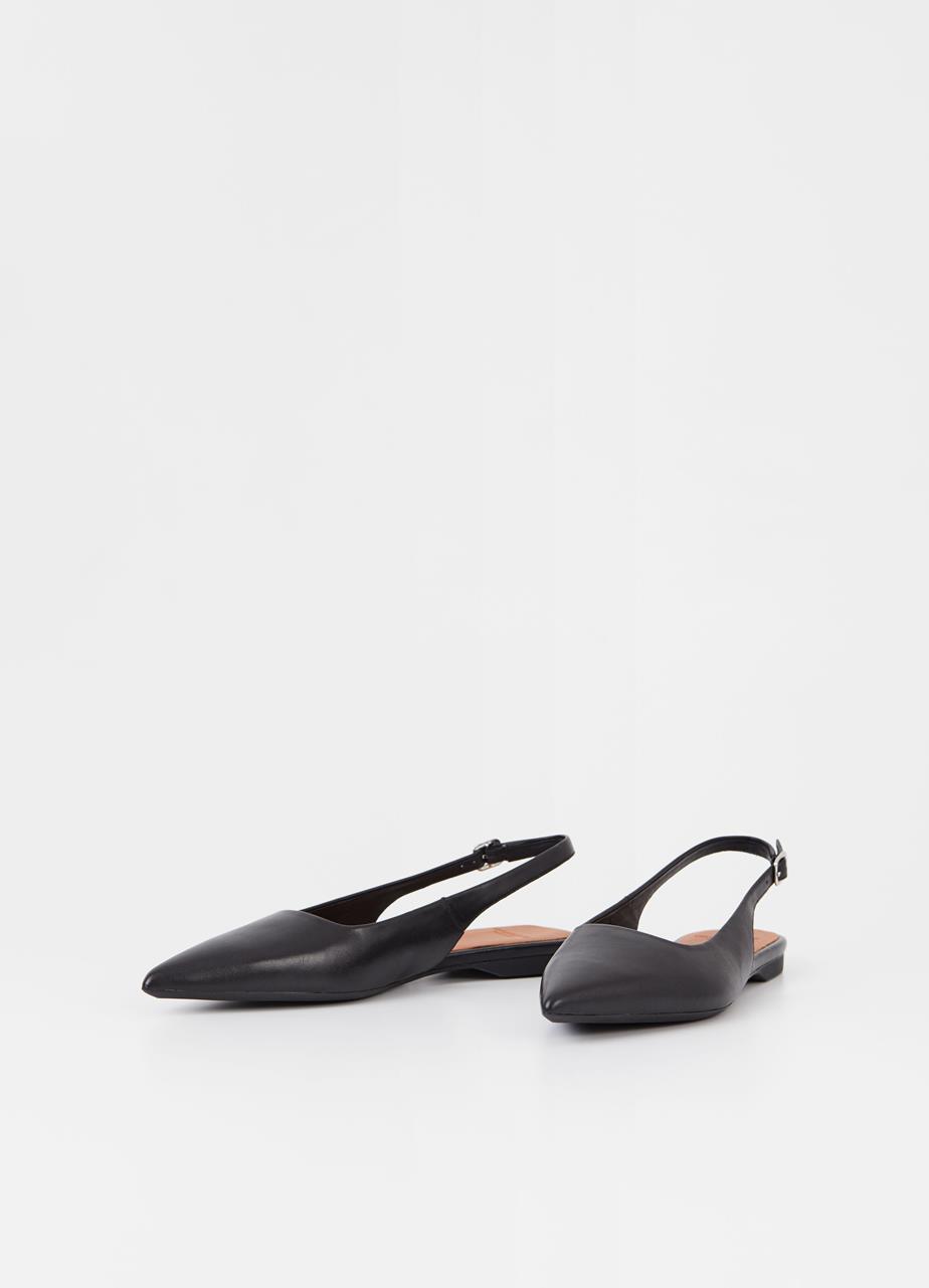 Hermine ballet flats Black leather