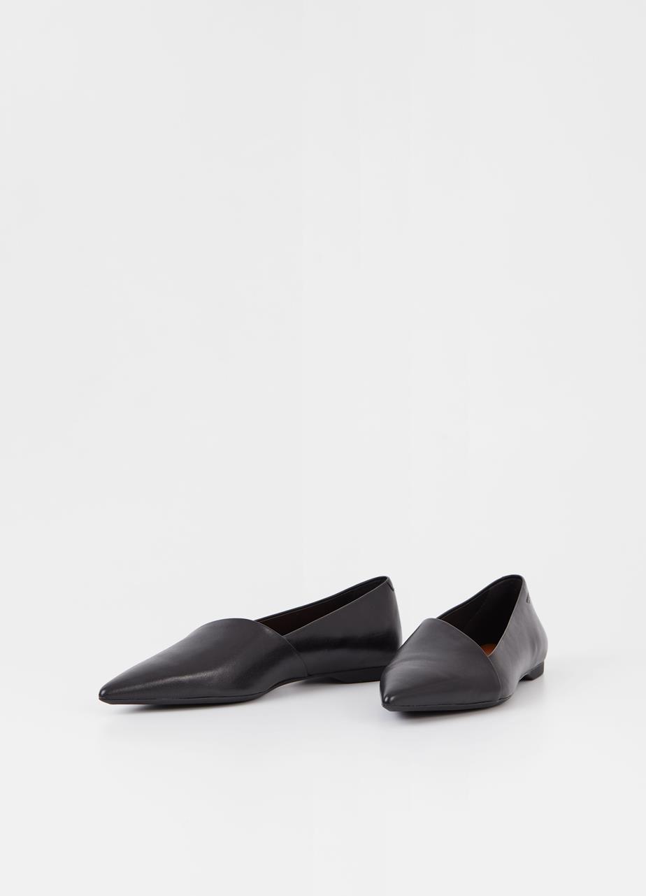 Hermine ballet flats Black leather