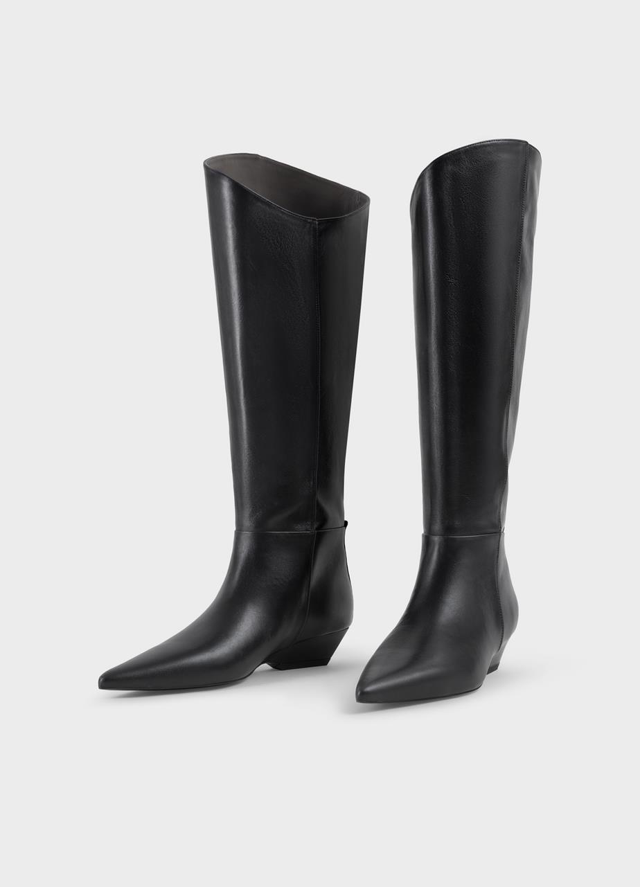 Sonya tall boots BLACK LEATHER