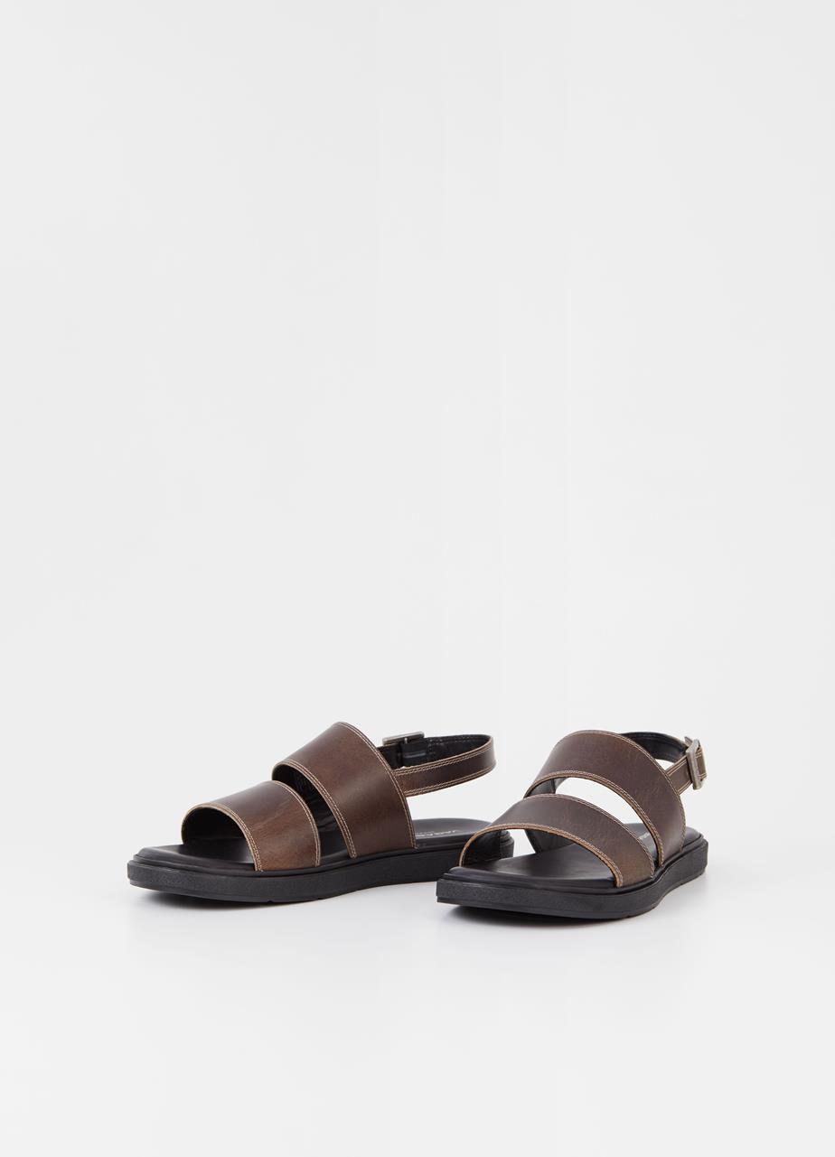 Mason sandals BROWN OILY NUBUCK