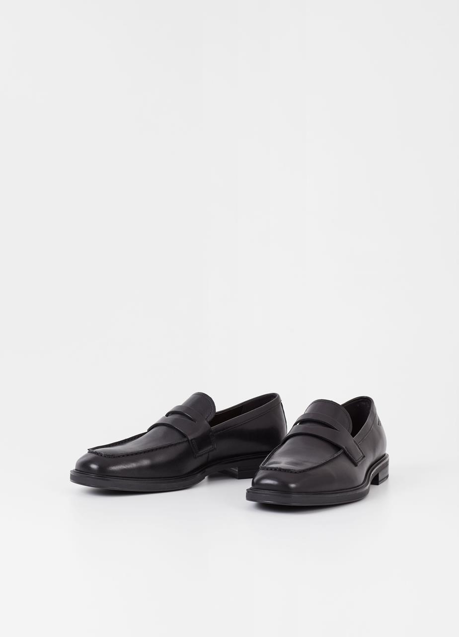 Andrew loafers Black leather