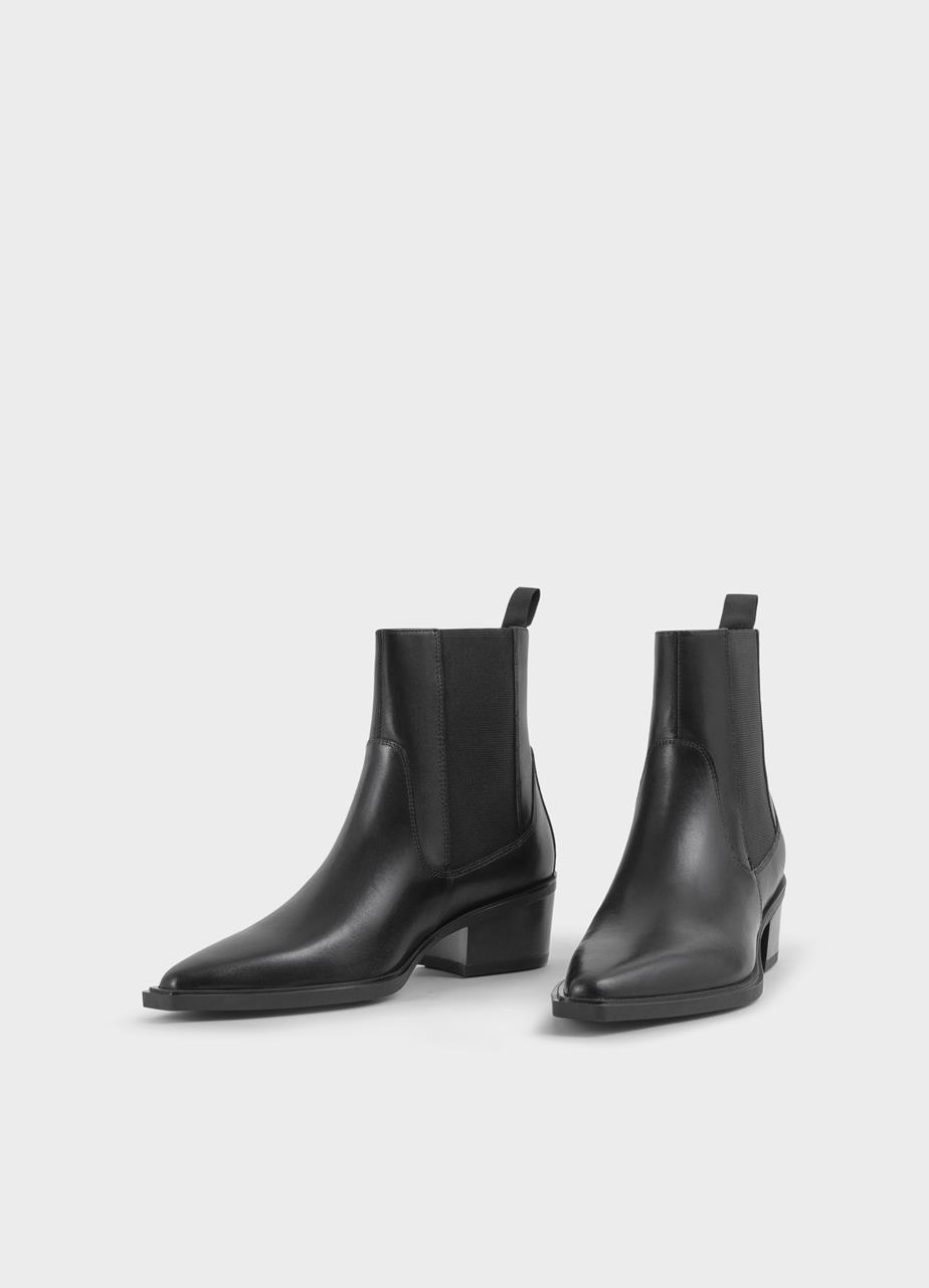 Kelsey boots BLACK LEATHER