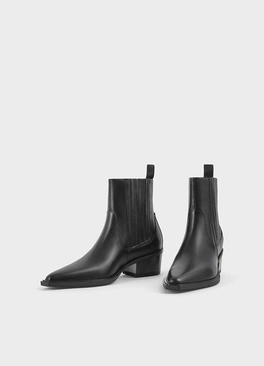 Kelsey boots BLACK LEATHER