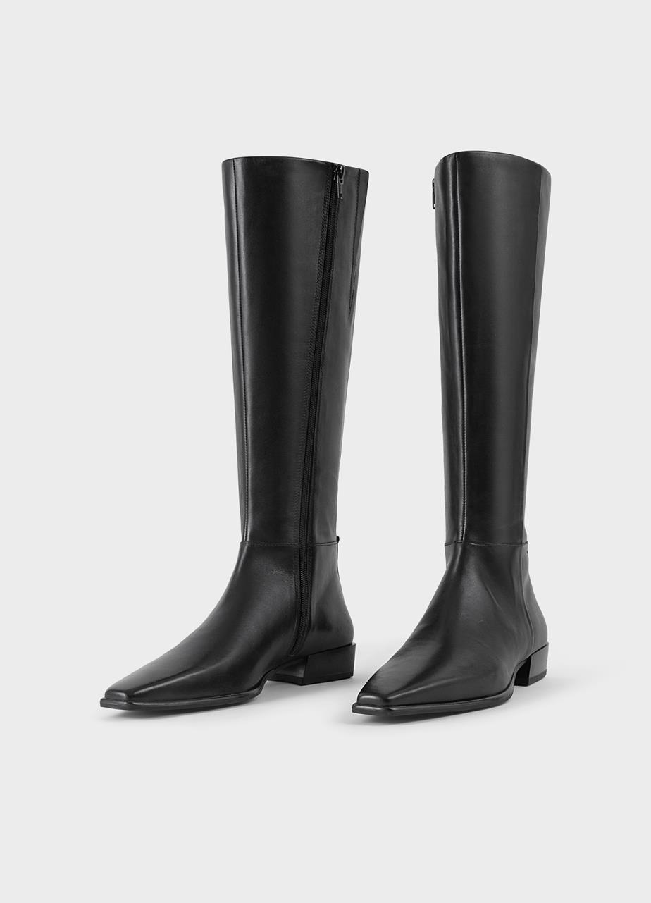 Nella tall boots BLACK LEATHER