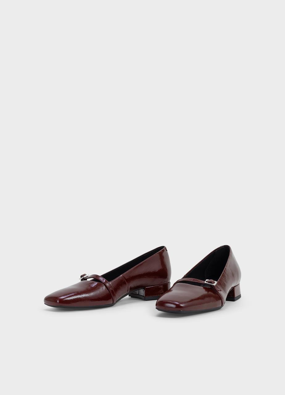 Debbi pumps DARK RED PATENT LEATHER