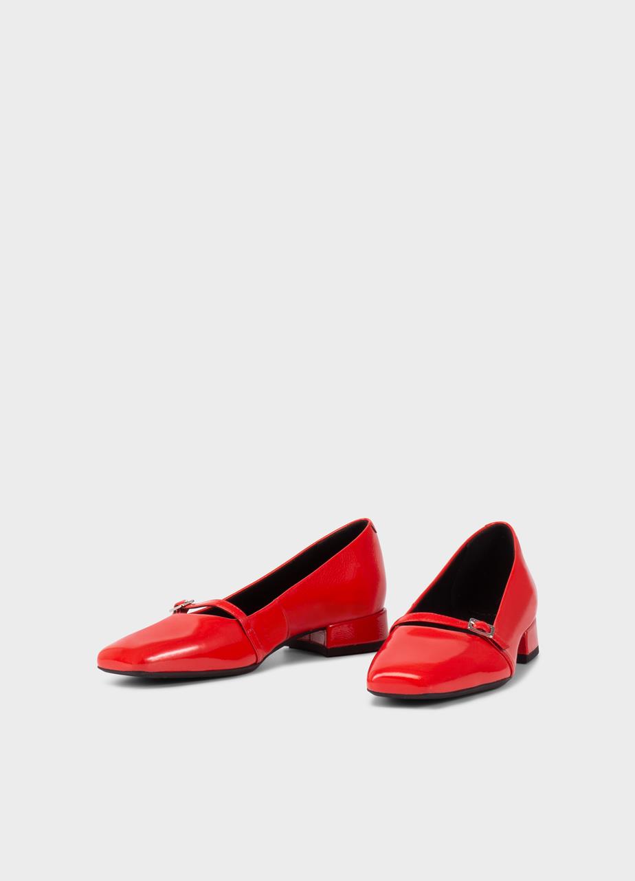 Debbi pumps RED PATENT LEATHER
