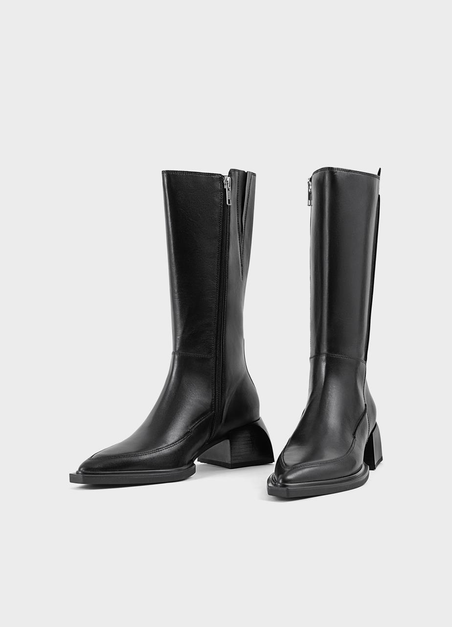 Vivian tall boots BLACK LEATHER