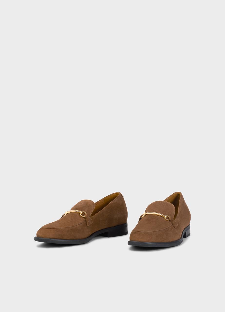 Heidi loafers Brown suede