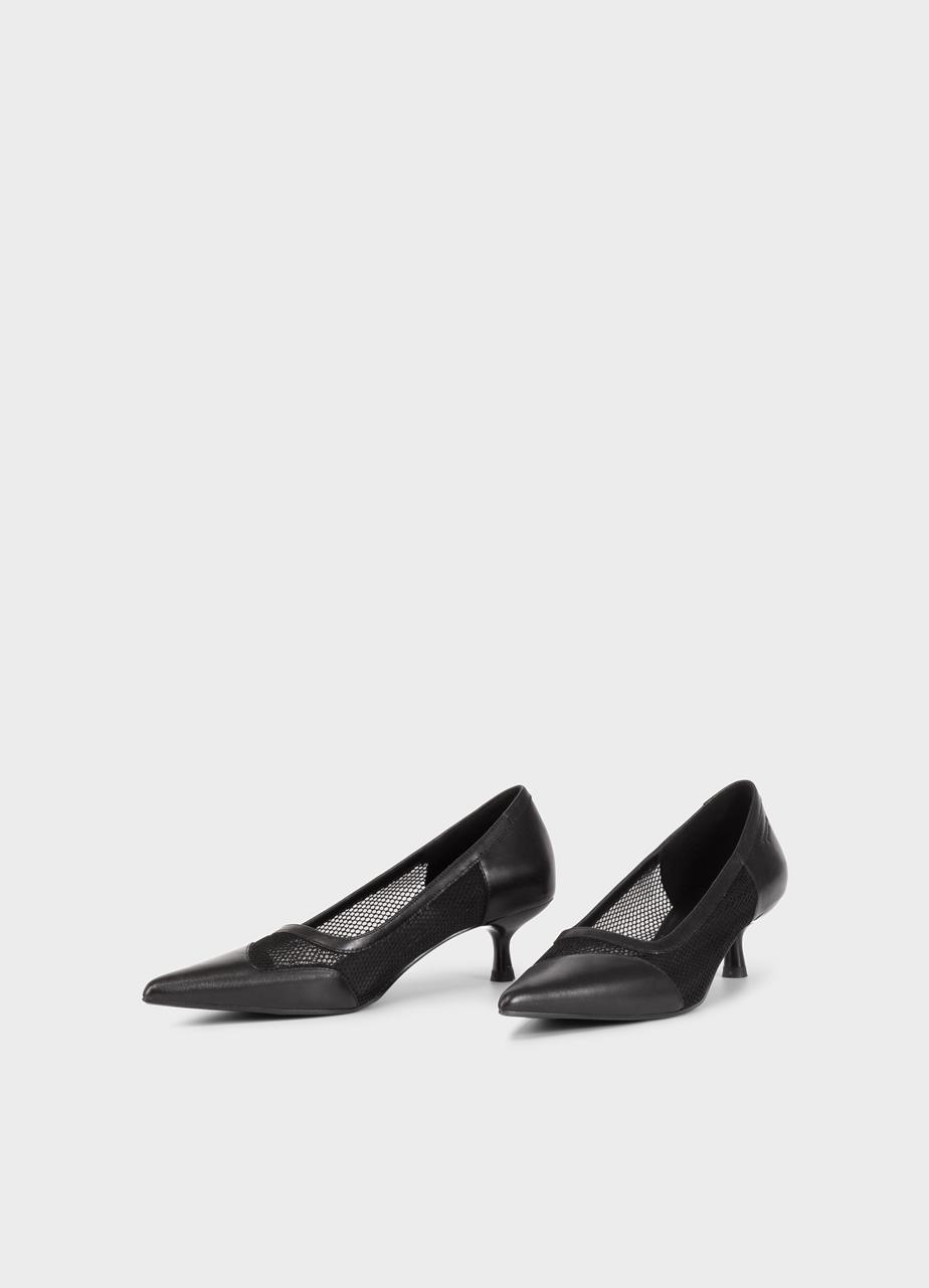 Lykke pumps BLACK LEATHER/MESH