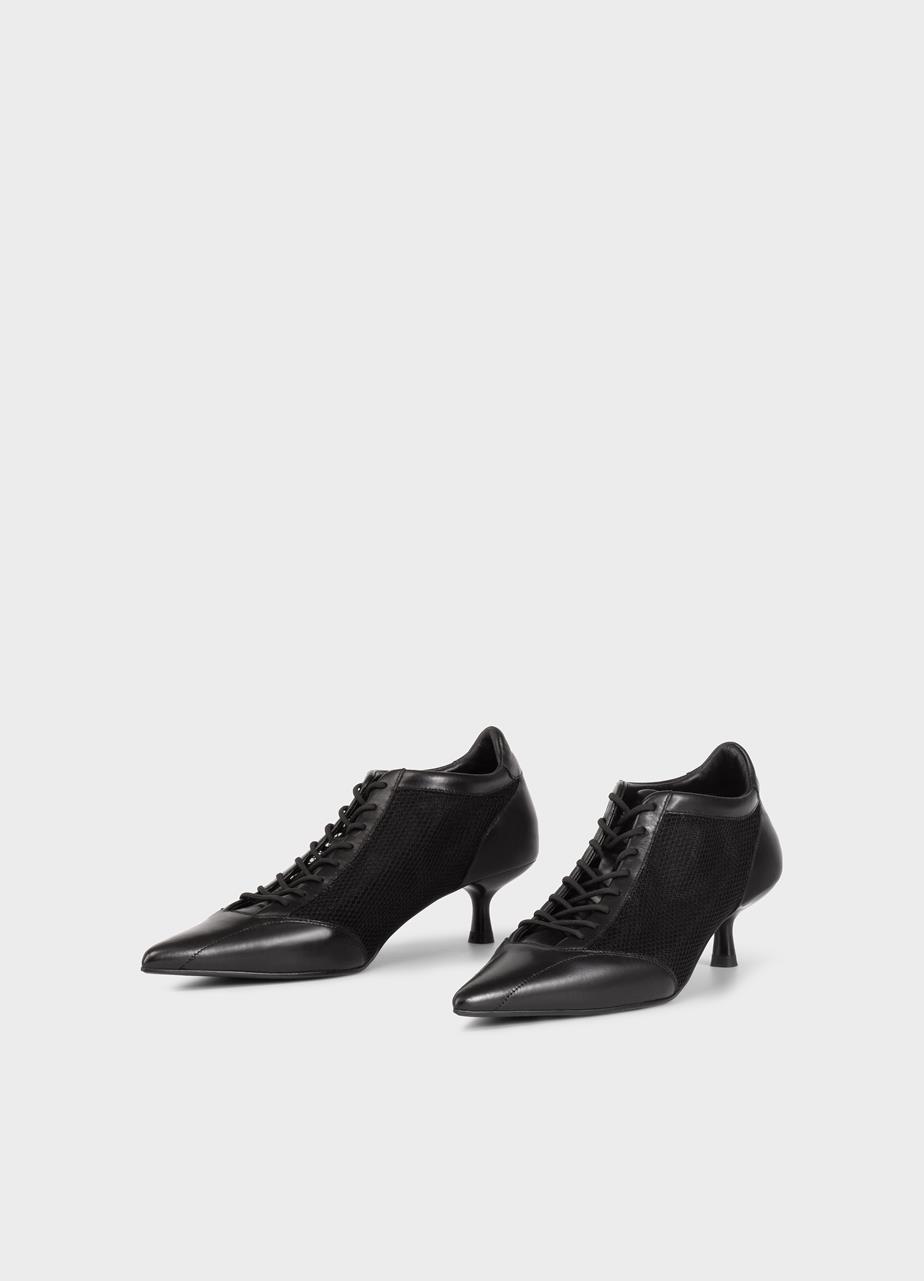 Lykke shoes BLACK LEATHER/MESH