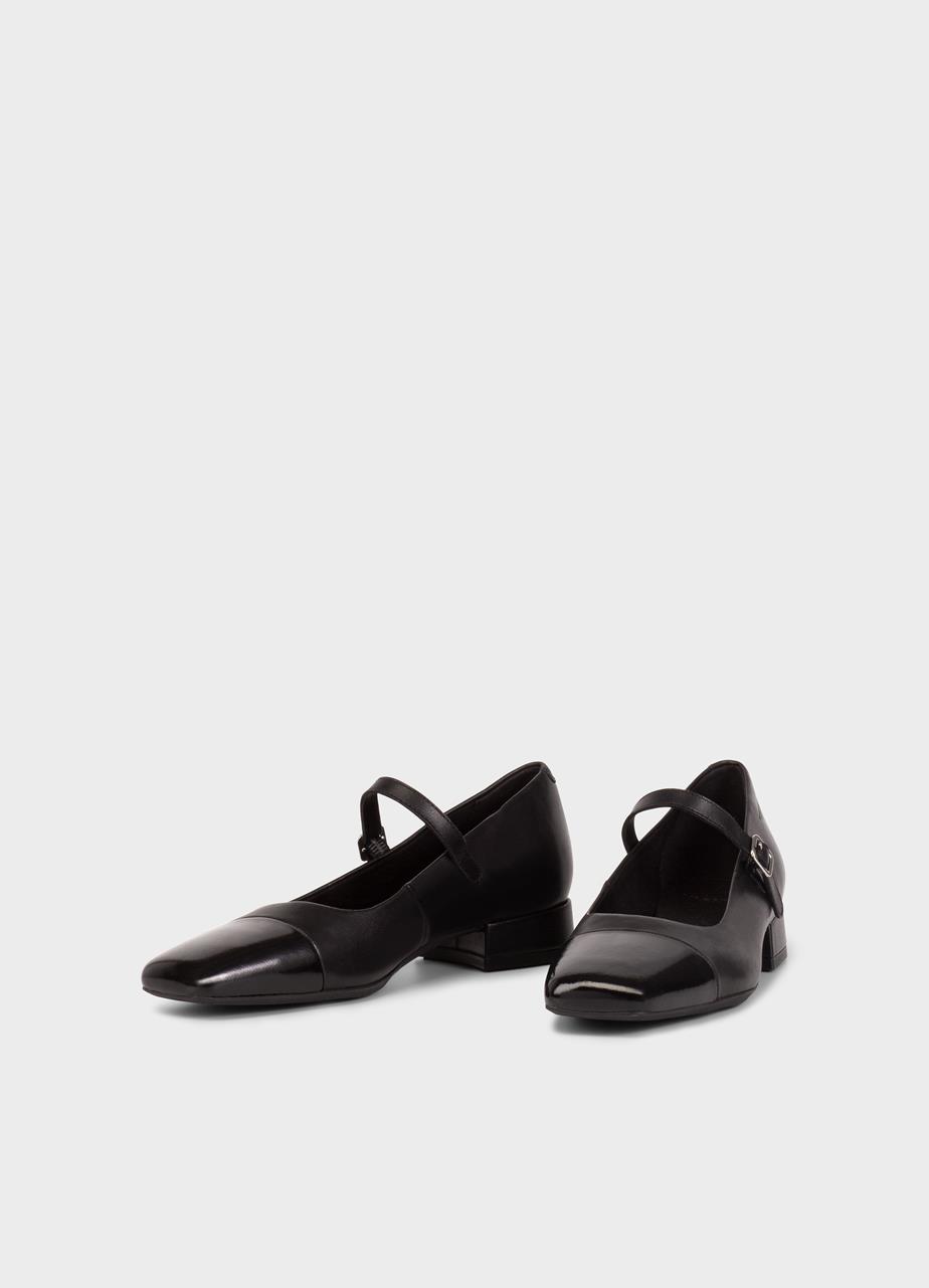 Debbi pumps BLACK LEATHER/COMB