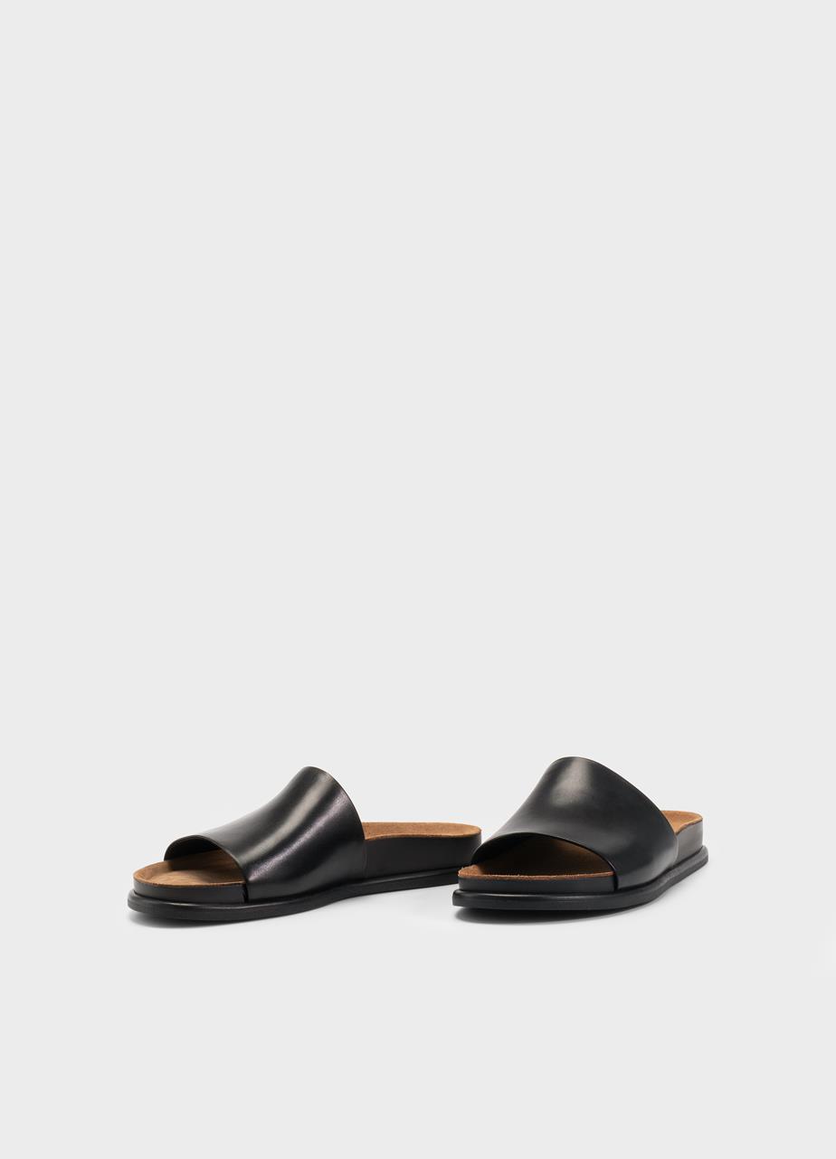 Effie sandals BLACK LEATHER