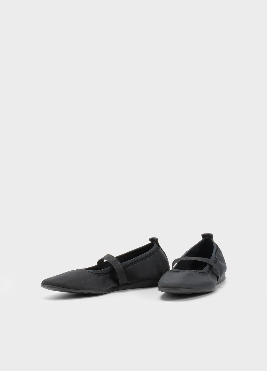 Hillary ballet flats Black textile
