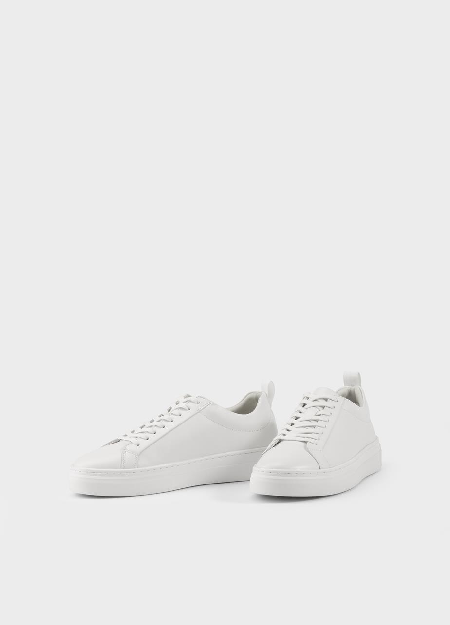Zoe platform sneakers WHITE LEATHER