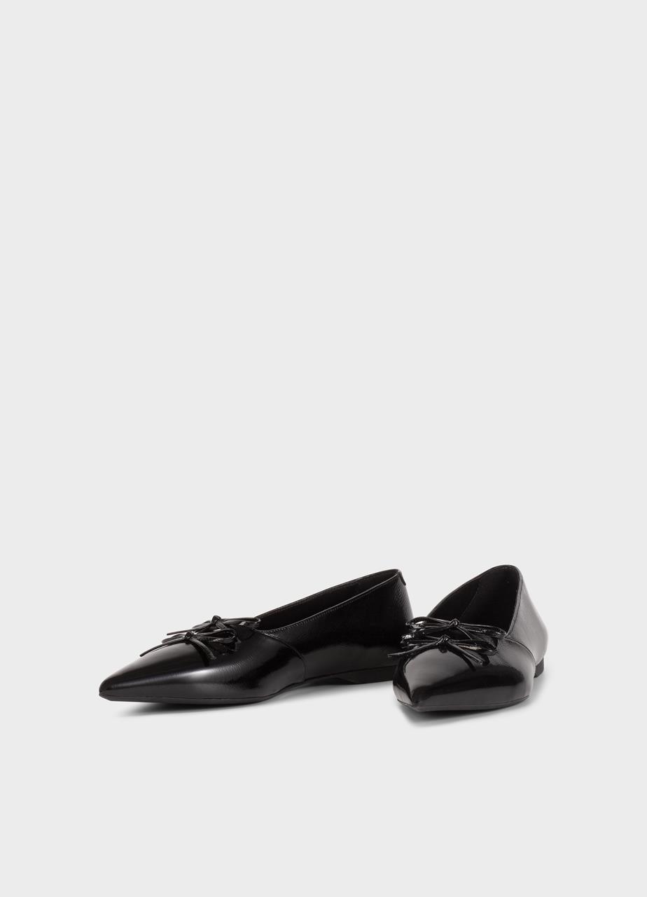 Hermine ballet flats Black patent leather