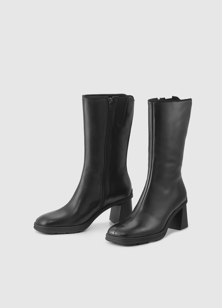 Janine tall boots BLACK LEATHER