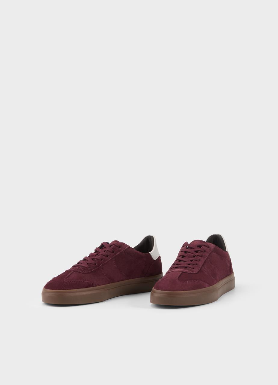 Cody sneakers DARK RED SUEDE/COMB