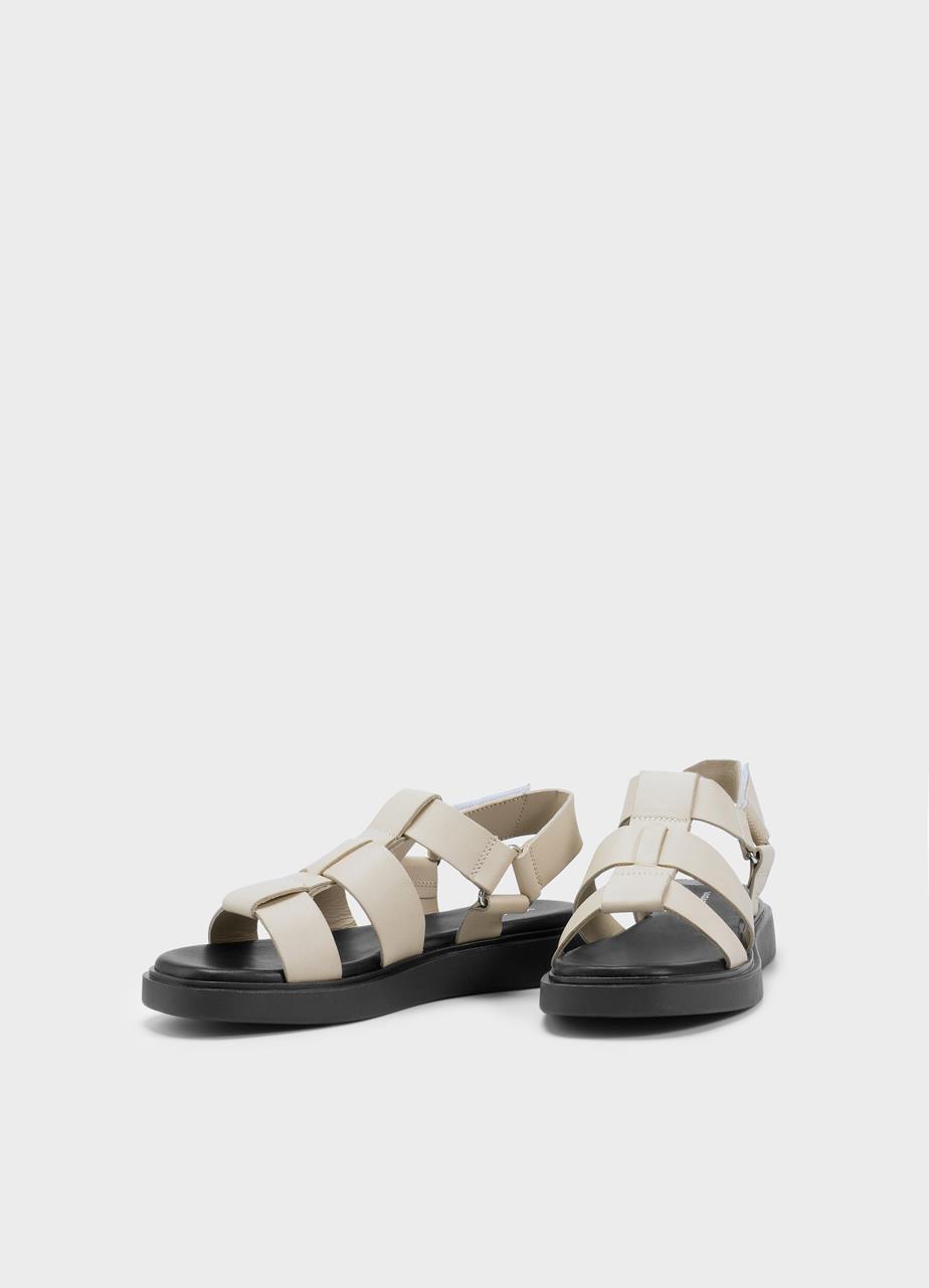 Connie sandals OFF-WHITE LEATHER