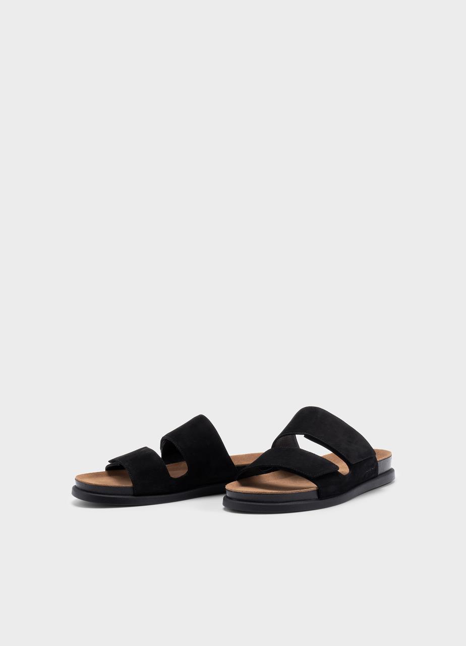 Kevin sandals BLACK NUBUCK