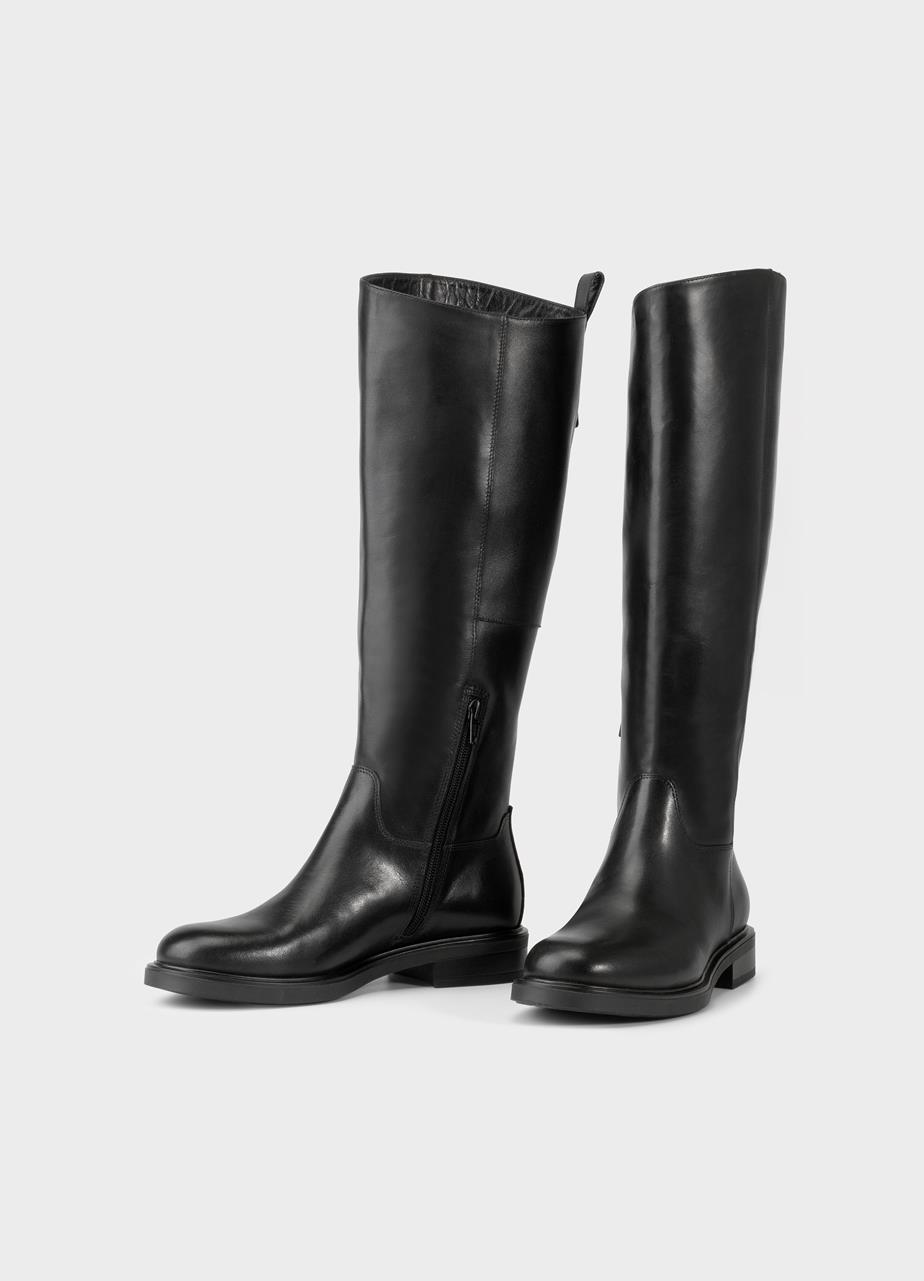 Freya tall boots BLACK LEATHER