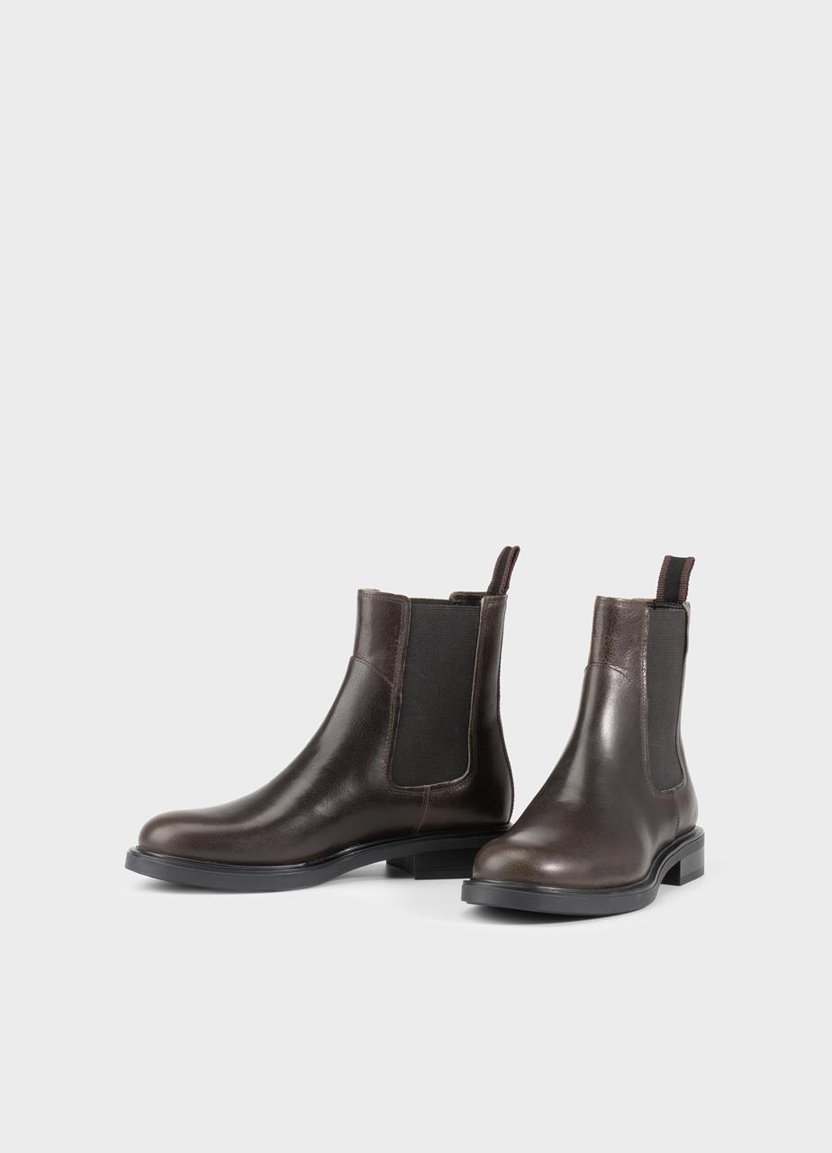 Freya boots DARK BROWN LEATHER