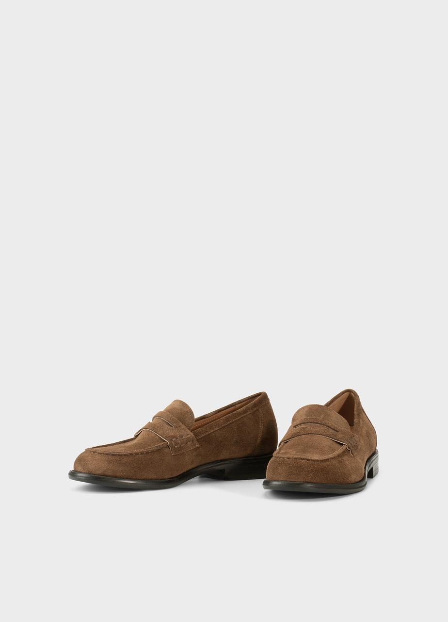 Linn loafers Brown, Suede