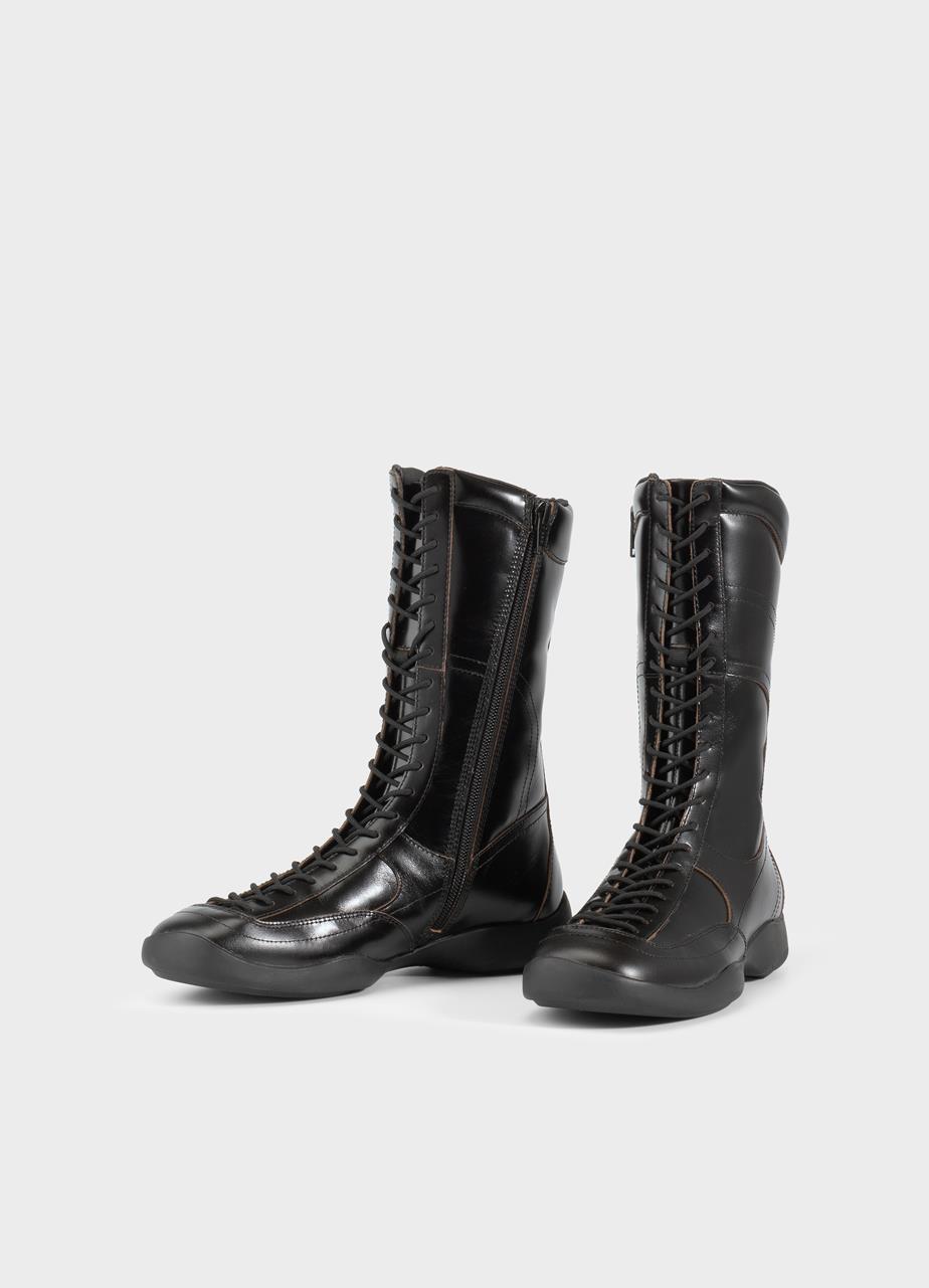 Sky boots BLACK CONTRAST EDGES
