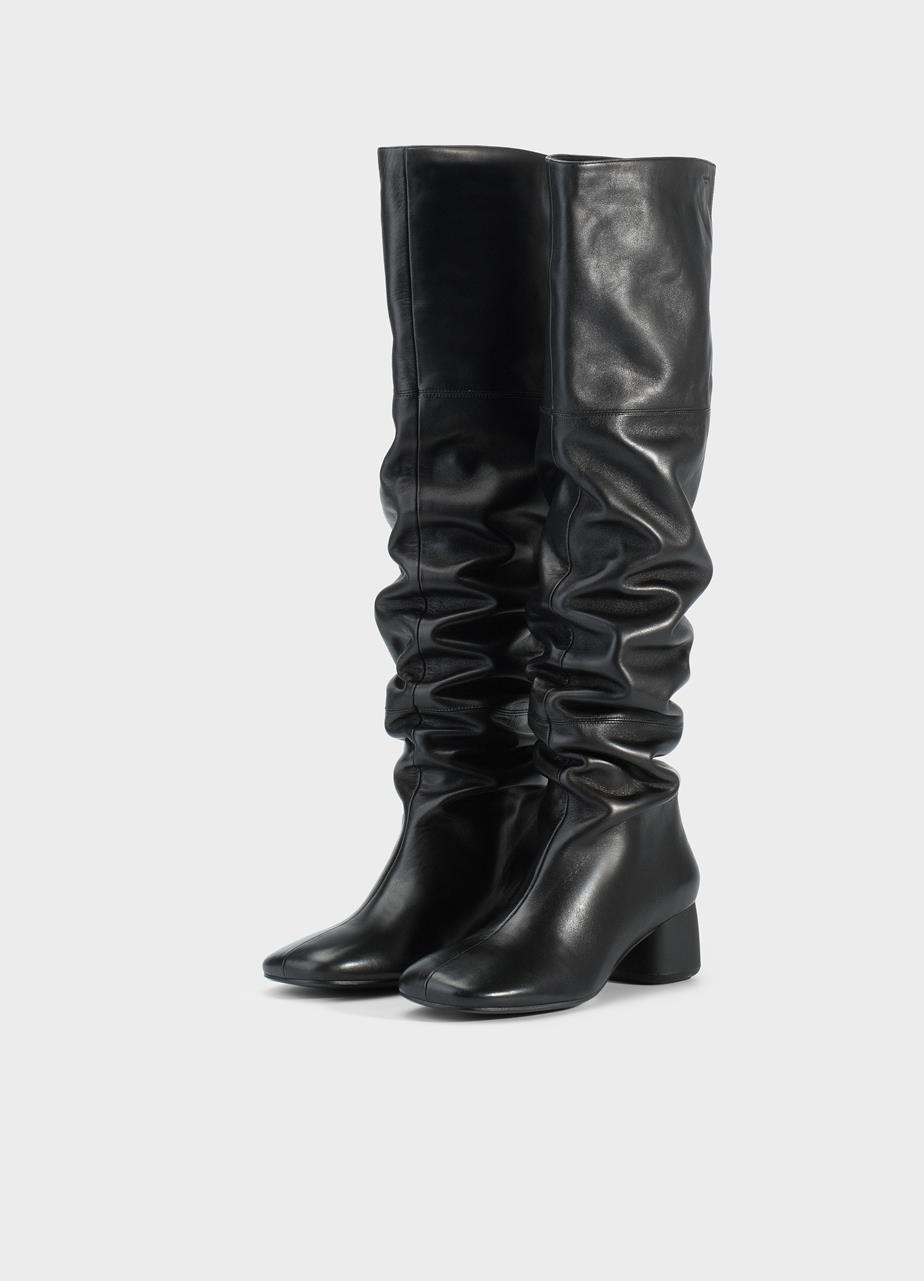 Livia tall boots BLACK LEATHER