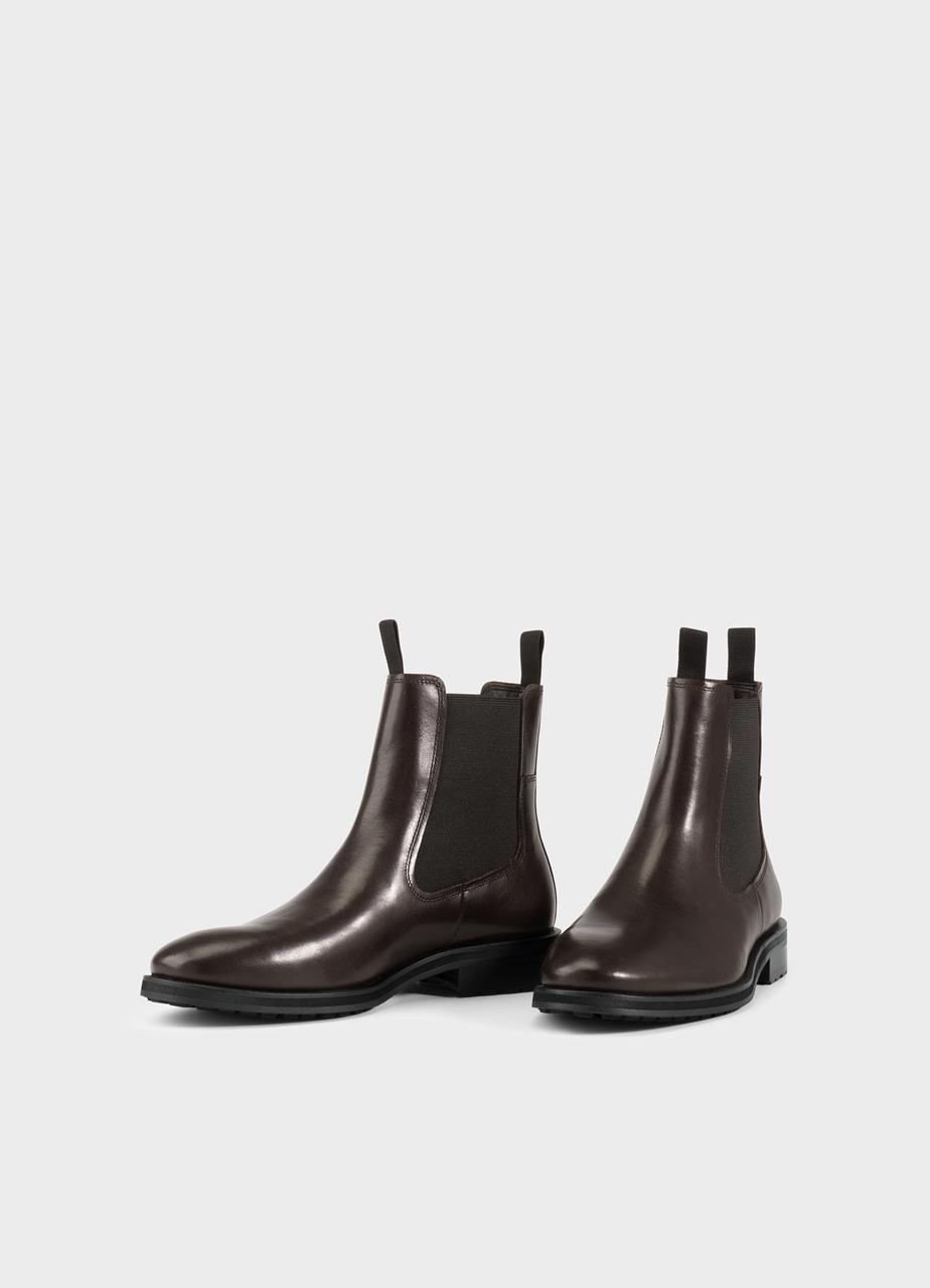 Brian boots DARK BROWN LEATHER