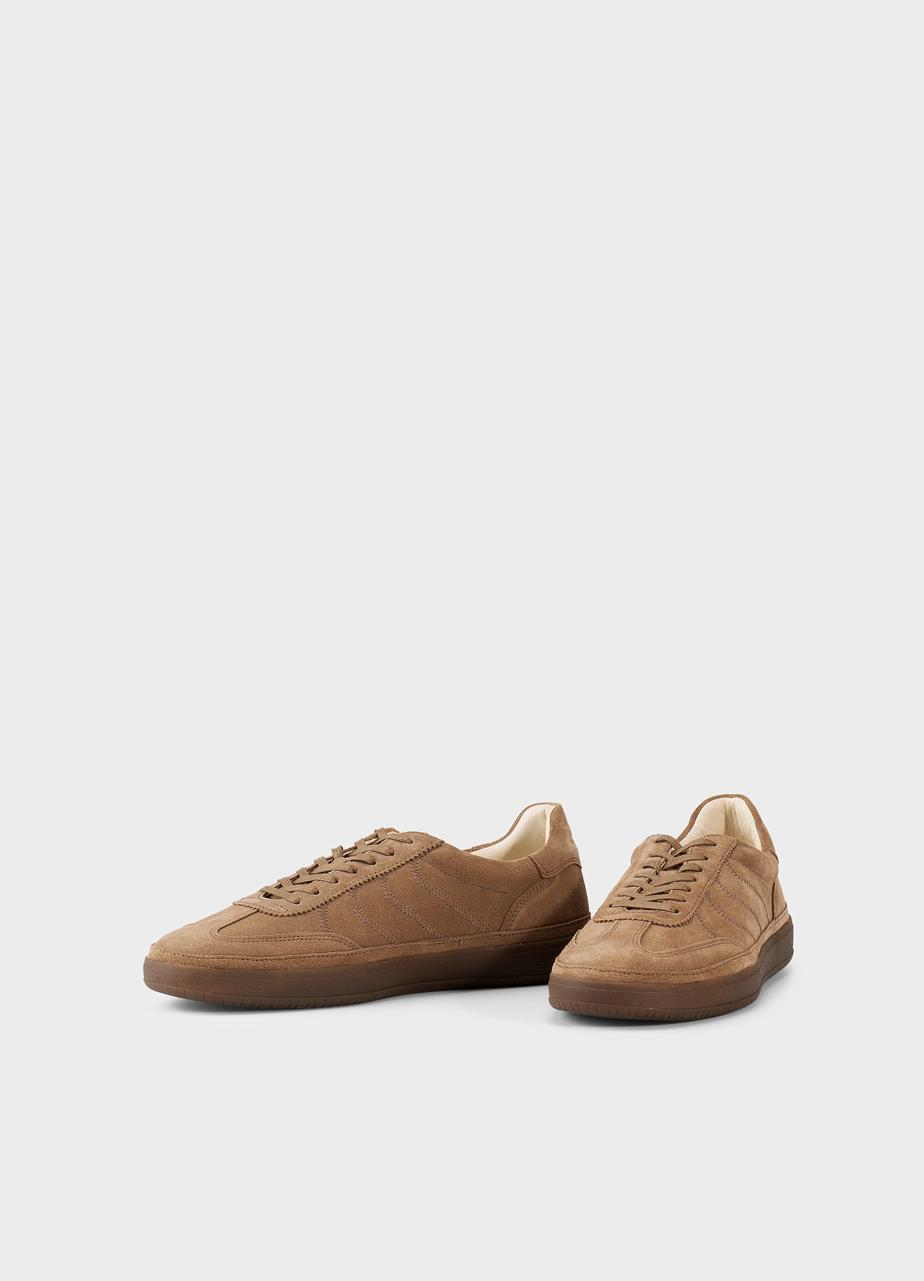 Leo sneakers BEIGE SUEDE