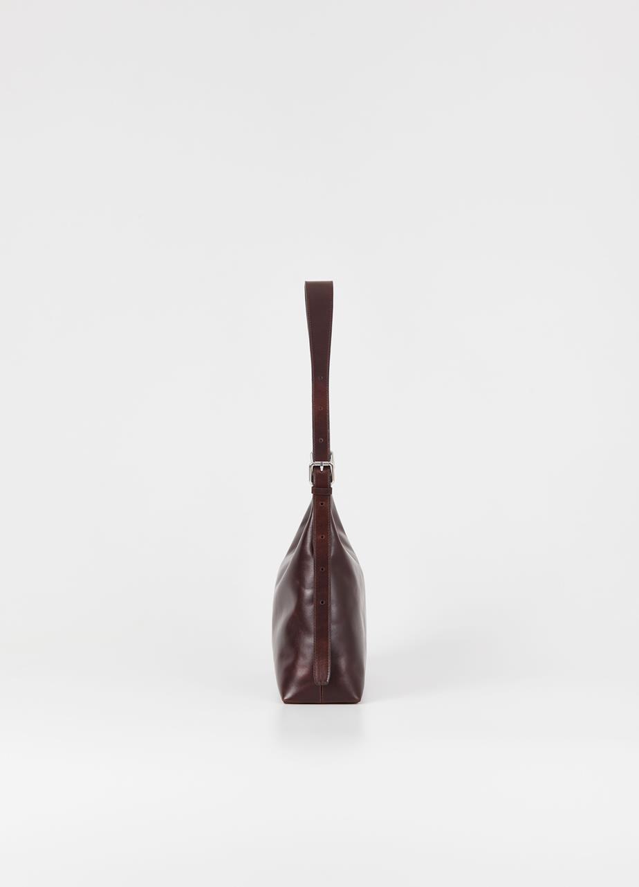 Bari bag DARK BROWN LEATHER