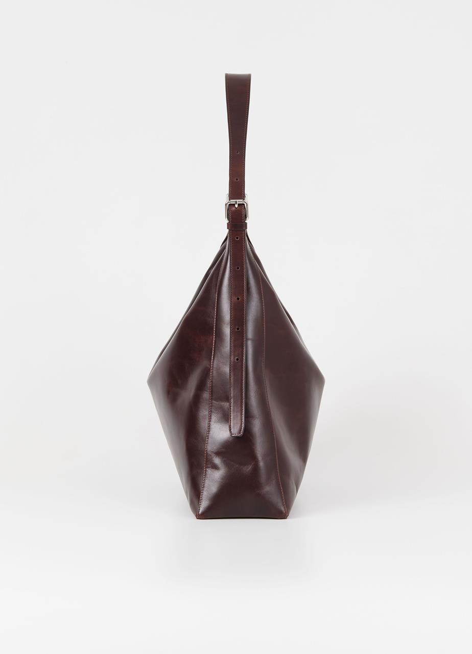 Hilo bag DARK BROWN LEATHER